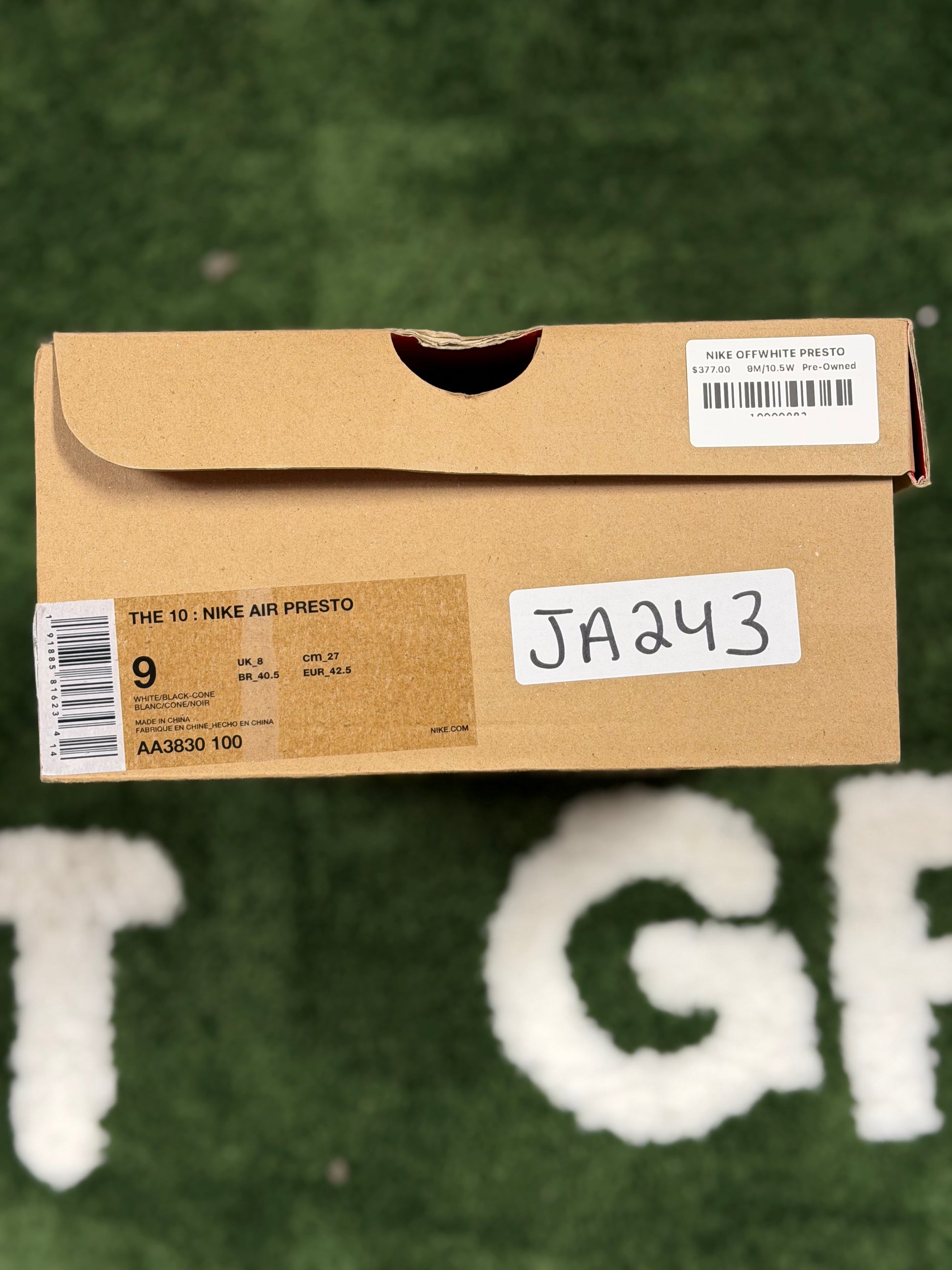 NIKE OFFWHITE PRESTO