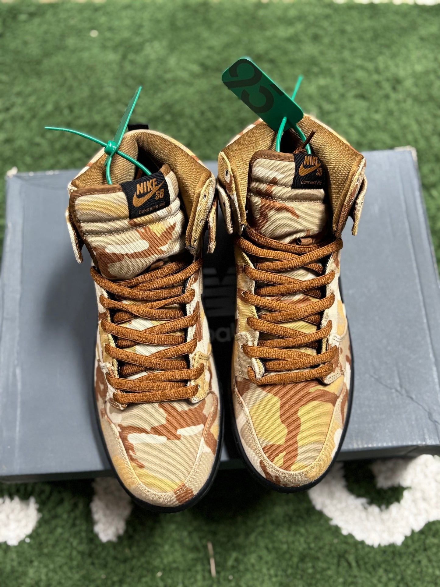 NIKE SB DUNK HIGH DESERT CAMO