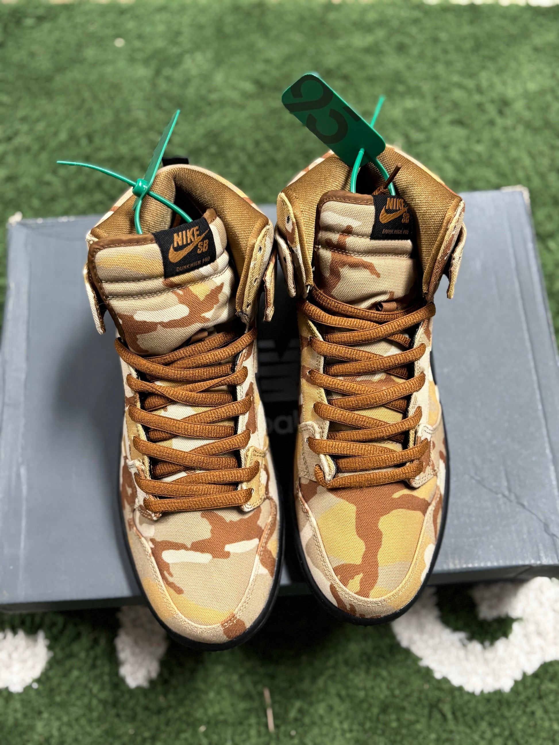 NIKE SB DUNK HIGH DESERT CAMO