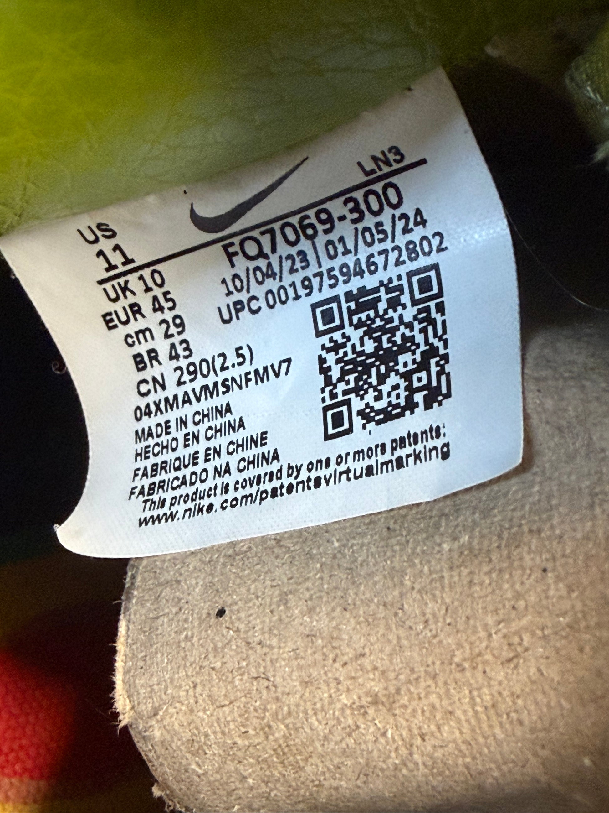 Nike Air Force 1 Low Cactus Plant Flea Market Moss