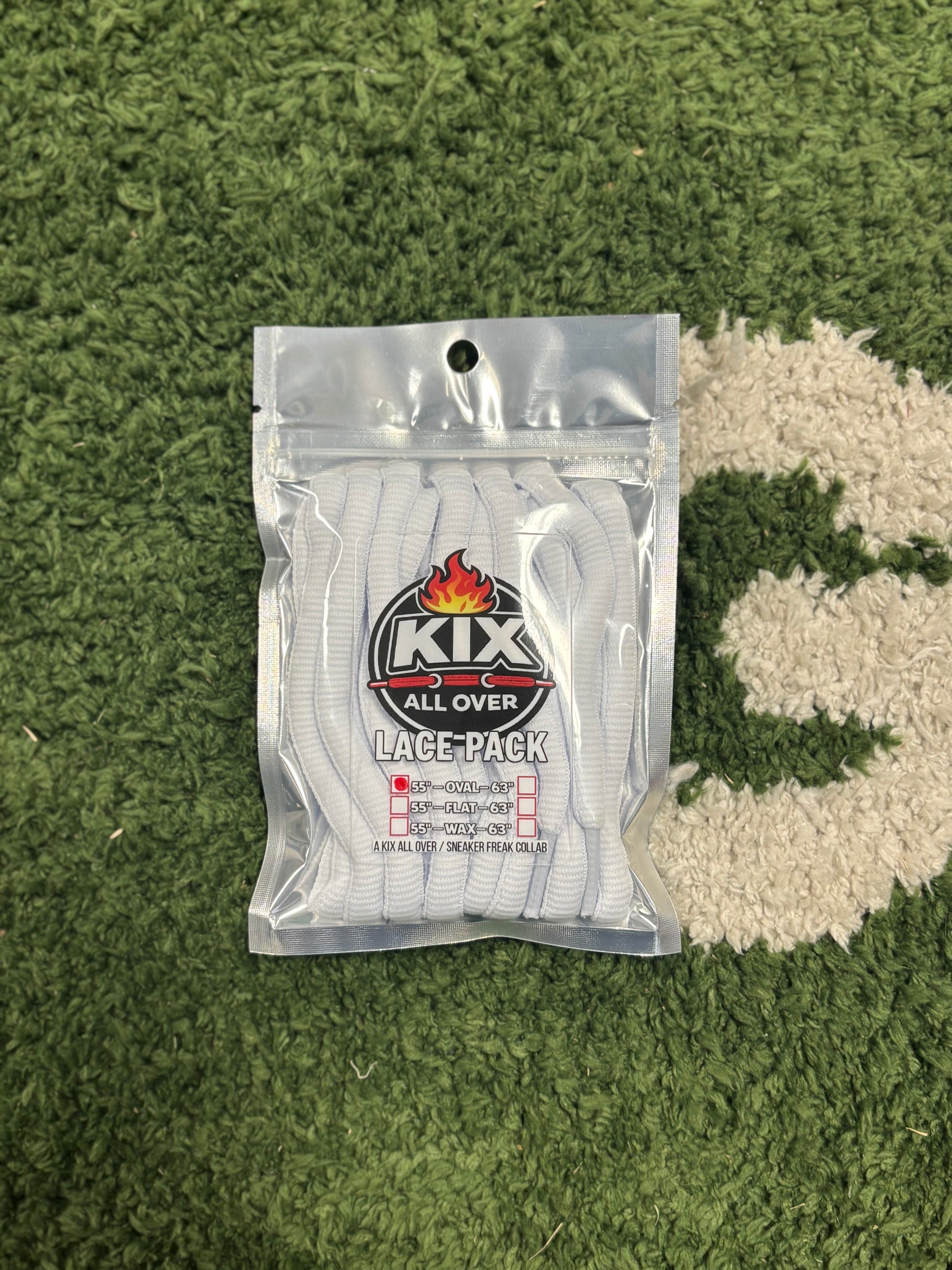 KIX ALL OVER SINGLE LACE PACK (WHITE)