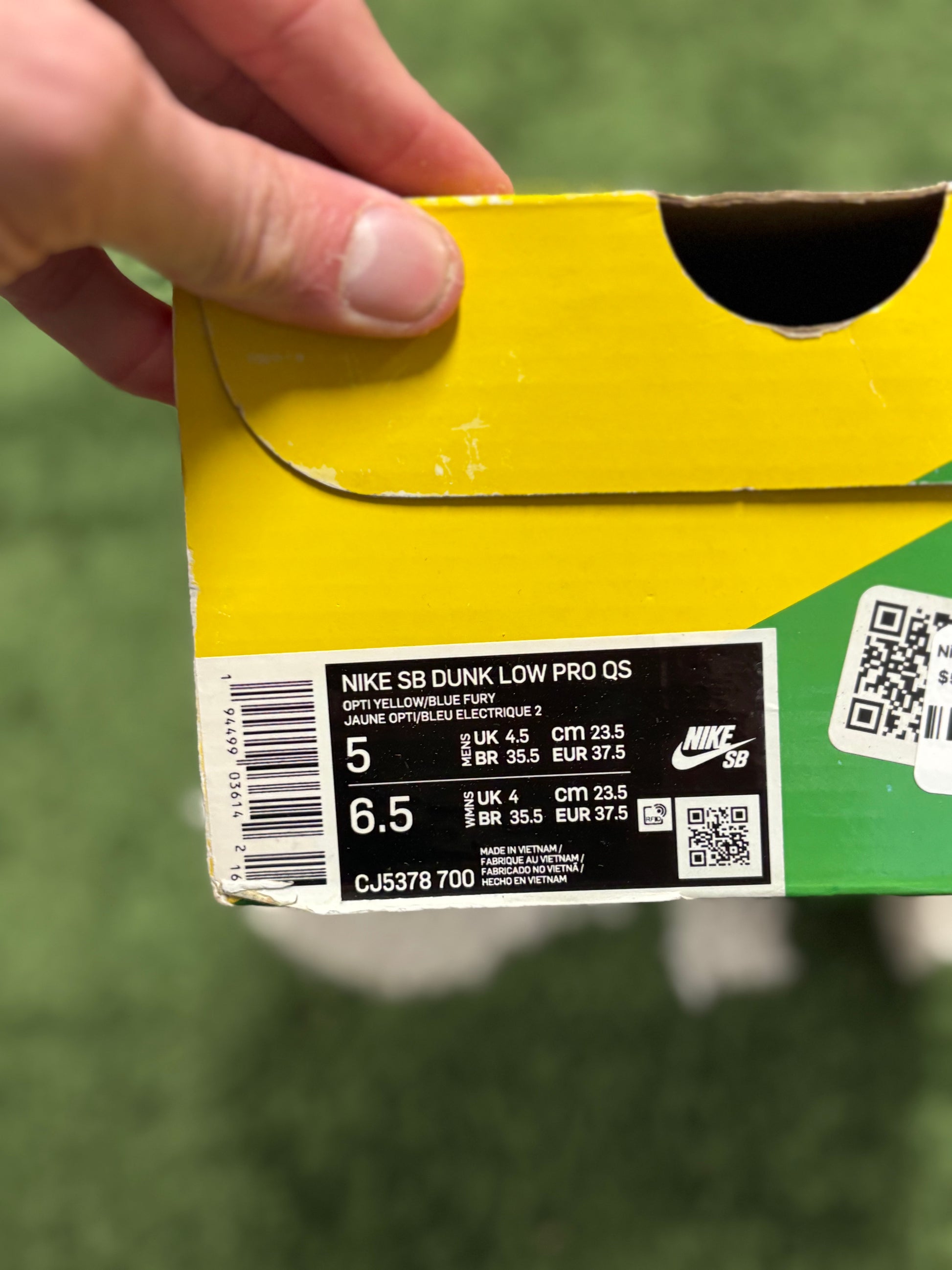 Nike SB Dunk Low Grateful Dead Bears Opti Yellow