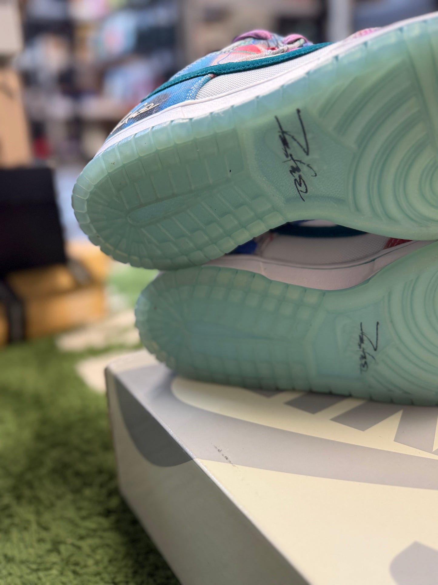 Nike SB Dunk Low Futura Laboratories Bleached Aqua