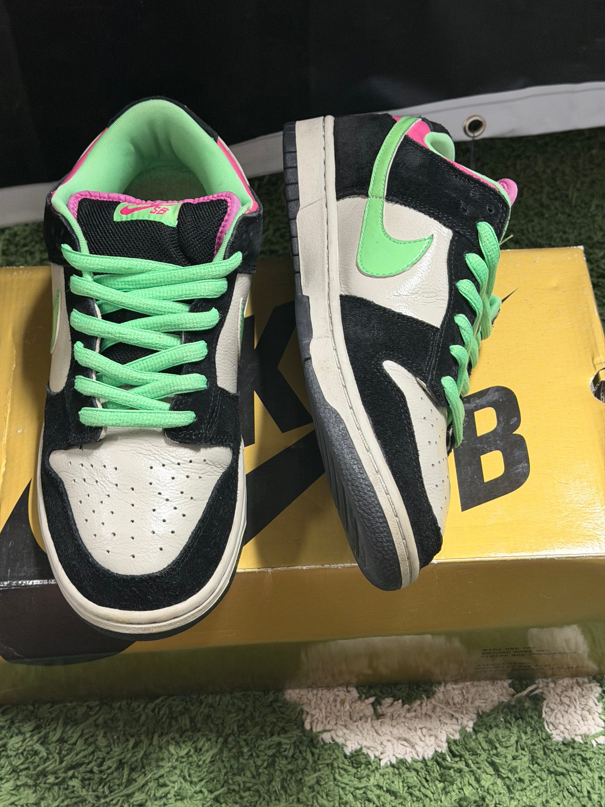 Nike SB Dunk Low Magnet Light Poison Green