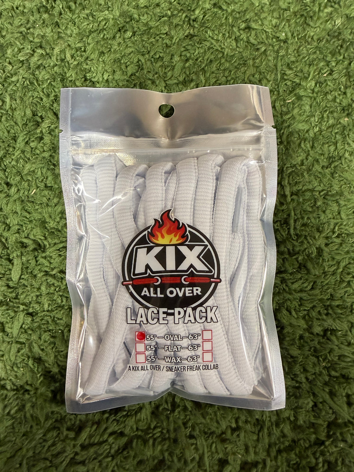 SINGLE LACE PACKS WHITE 63" OVAL LACES