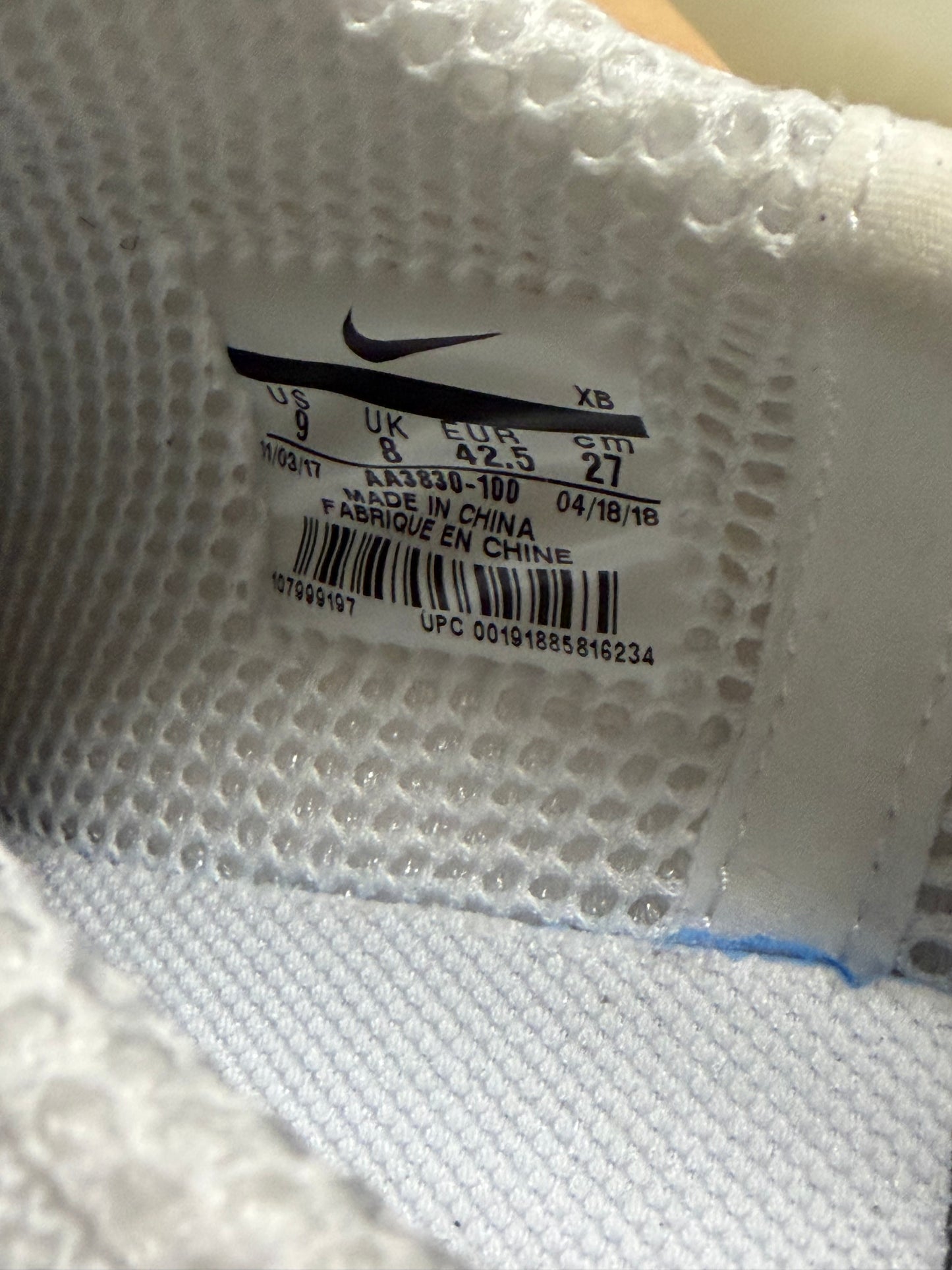 NIKE OFFWHITE PRESTO