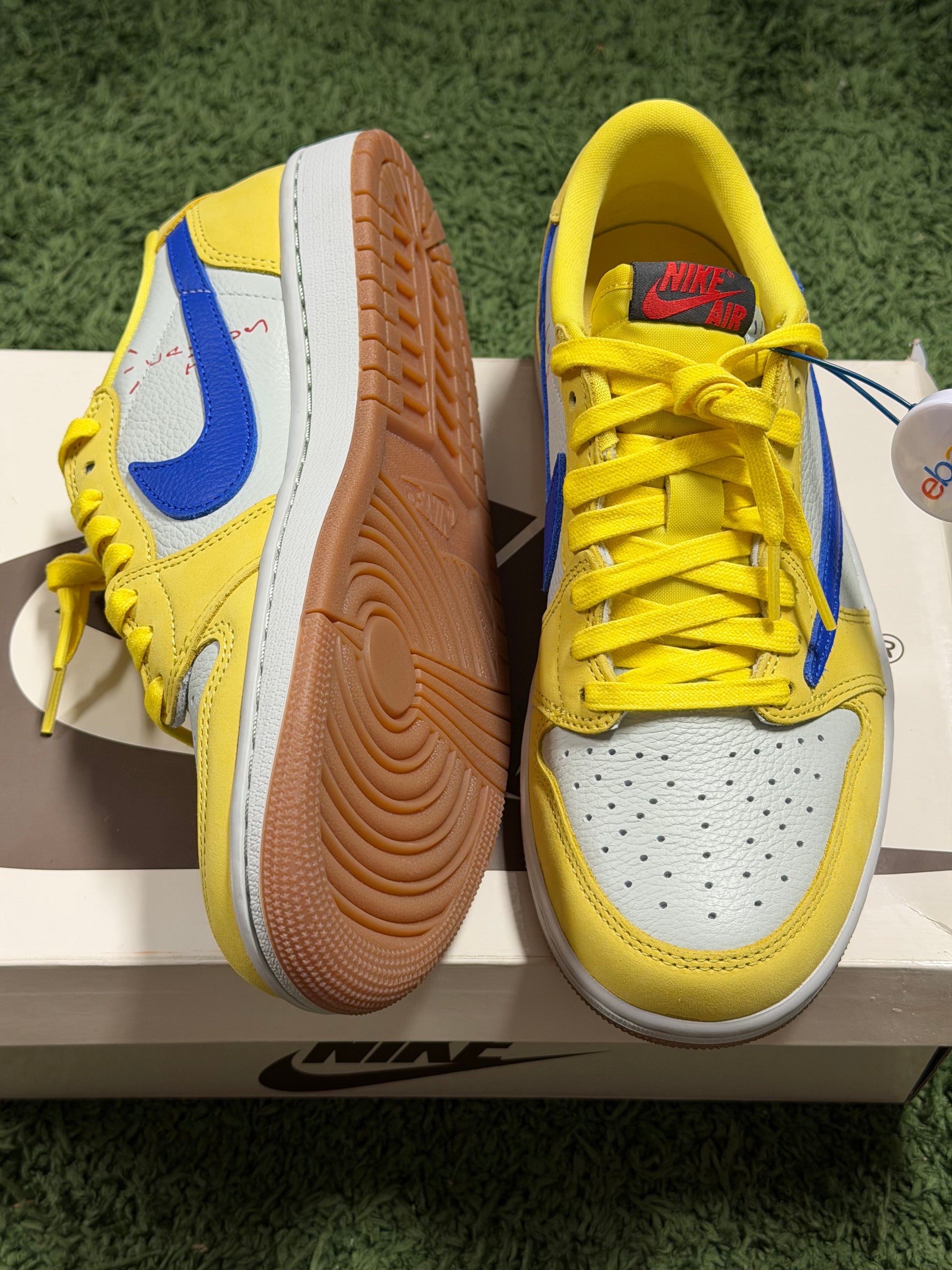 Jordan 1 Retro Low OG SP Travis Scott Canary (Women's)