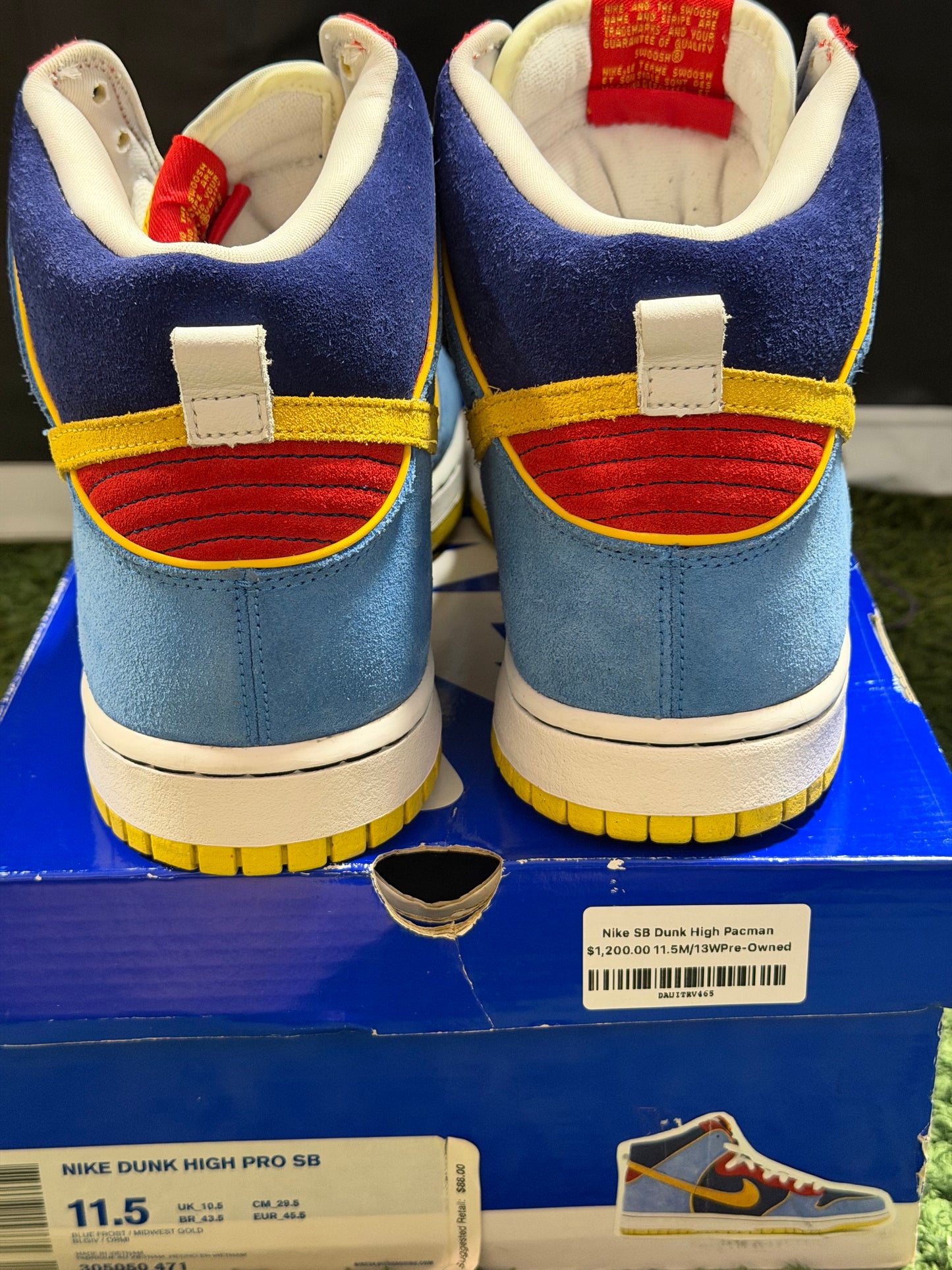 Nike SB Dunk High Pacman