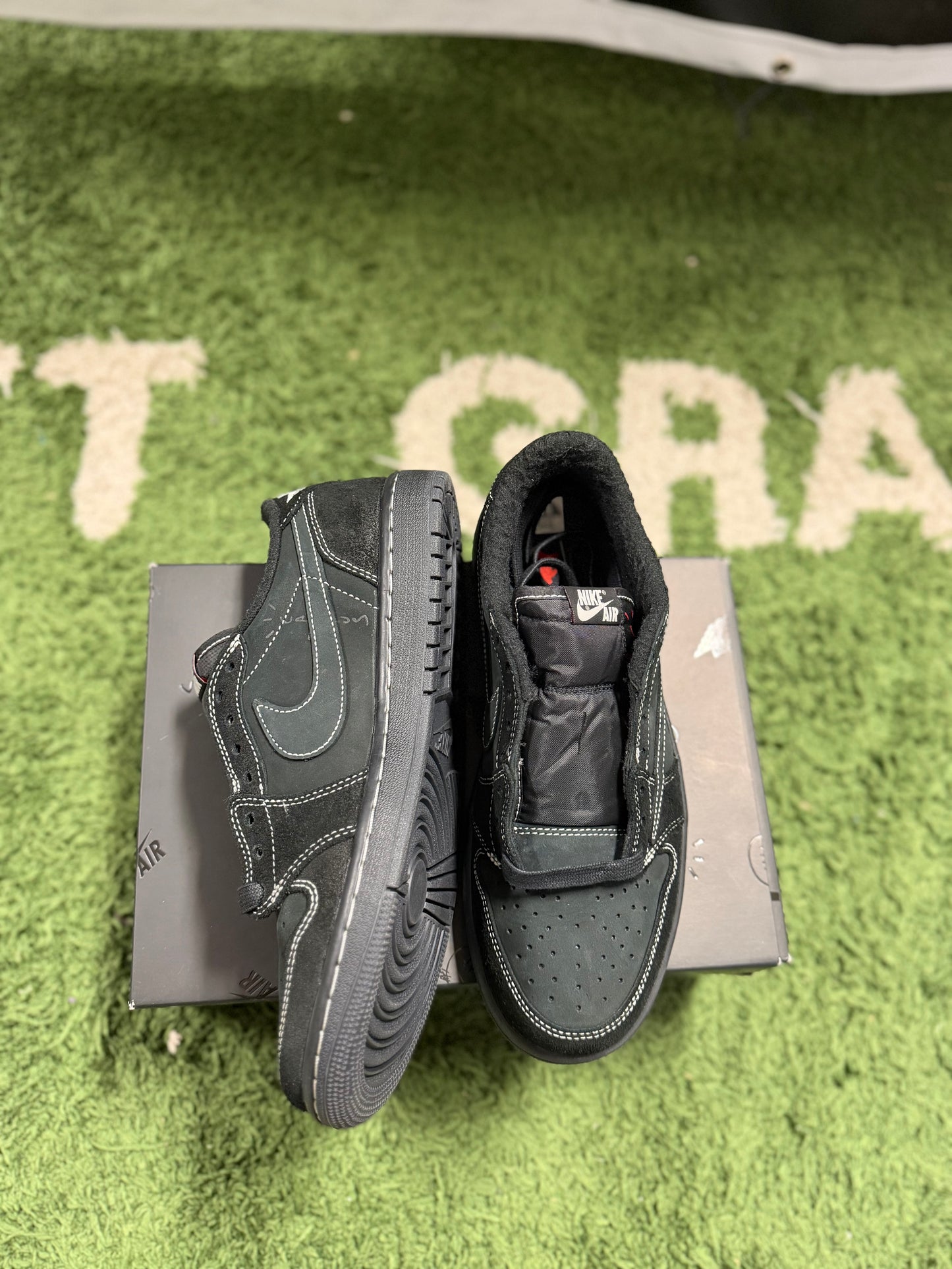 Jordan 1 Retro Low OG SP Travis Scott Black Phantom