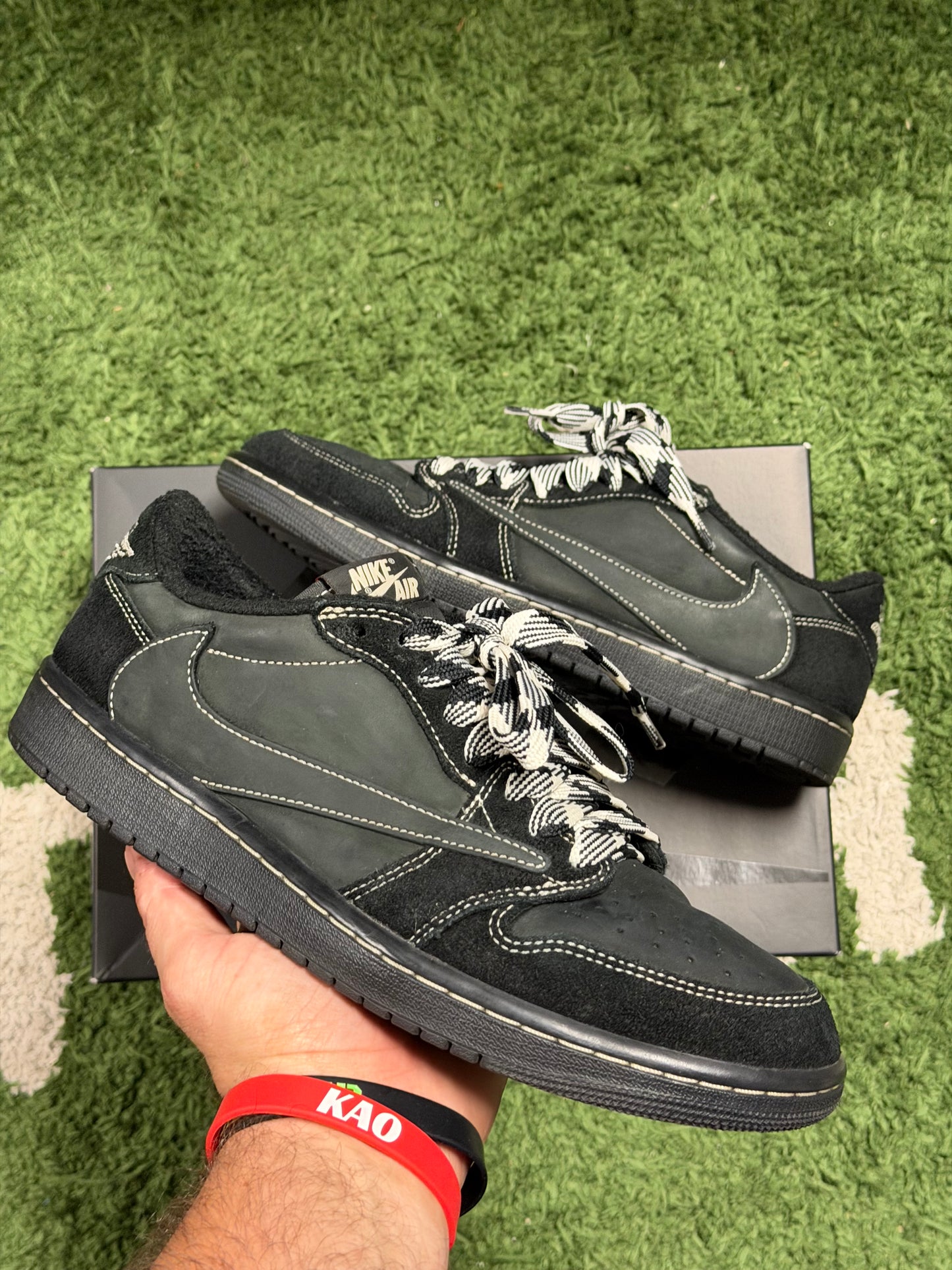 Jordan 1 Retro Low OG SP Travis Scott Black Phantom