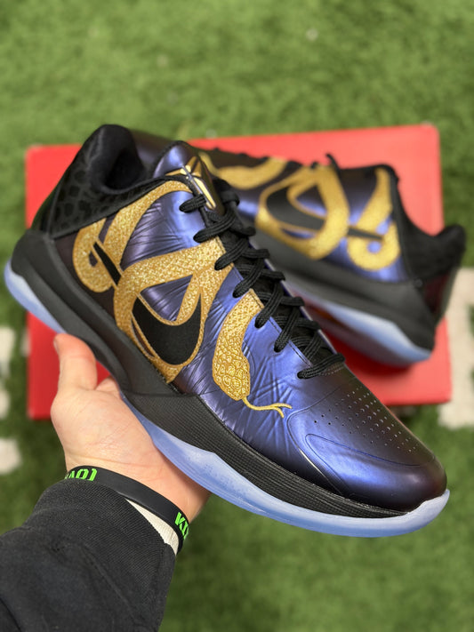 Nike Kobe 5 Protro Year of the Mamba Eggplant (COMES WITH ACCESSORIES)