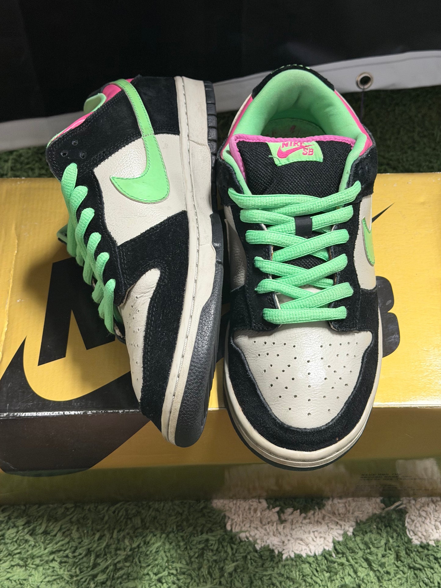 Nike SB Dunk Low Magnet Light Poison Green