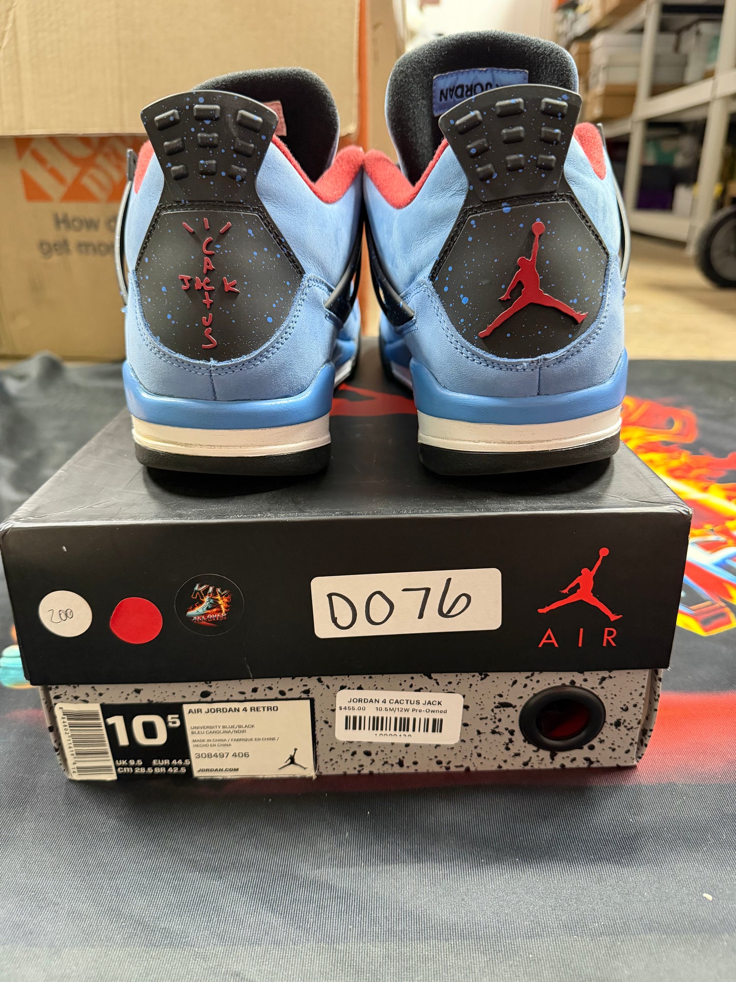 JORDAN 4 CACTUS JACK