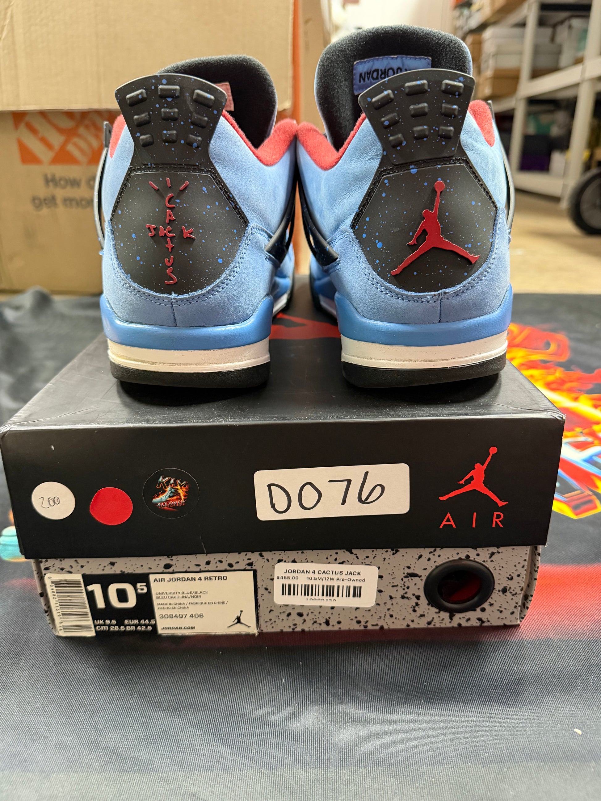 JORDAN 4 CACTUS JACK