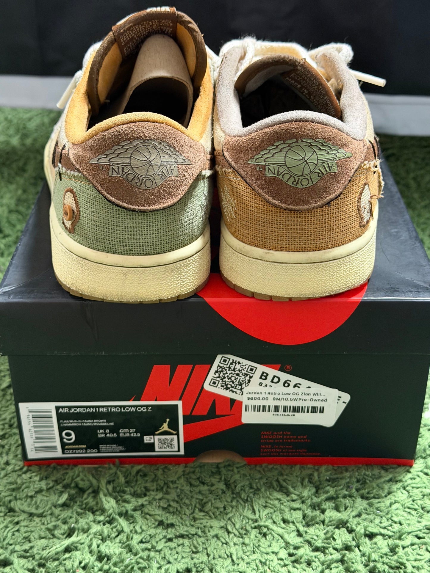 Jordan 1 Retro Low OG Zion Williamson Voodoo