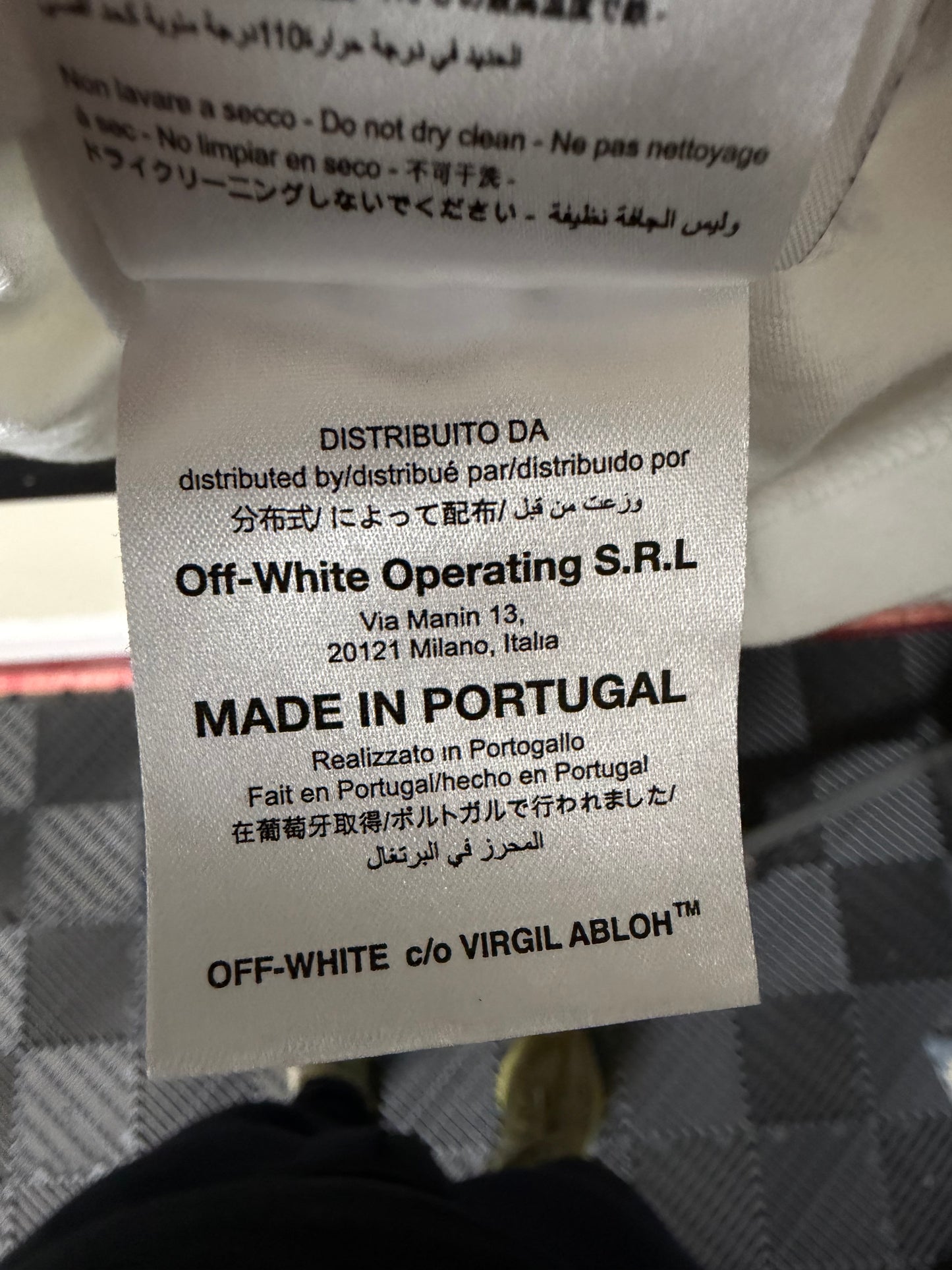 OFF-WHITE CARAVAGGIO NARCISO WHITE