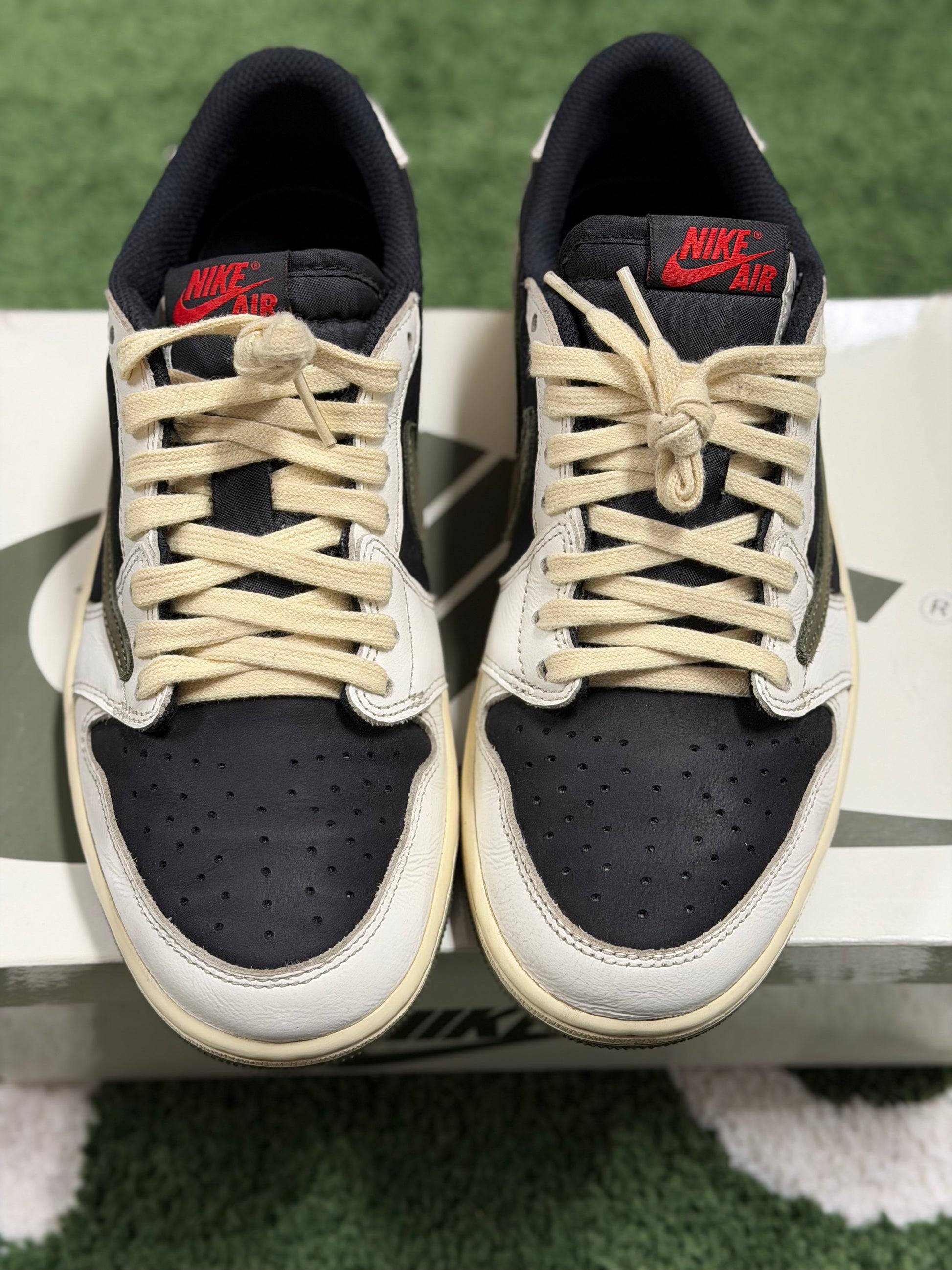 Jordan 1 Retro Low OG SP Travis Scott Olive (Women's)