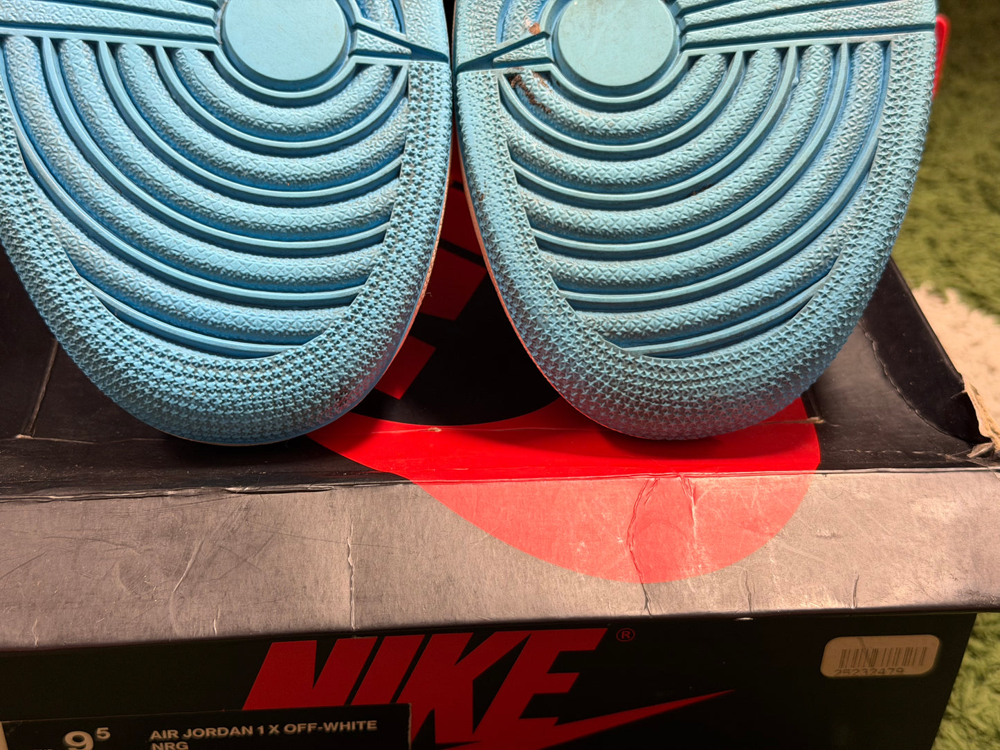 Jordan 1 Retro High Off-White University Blue