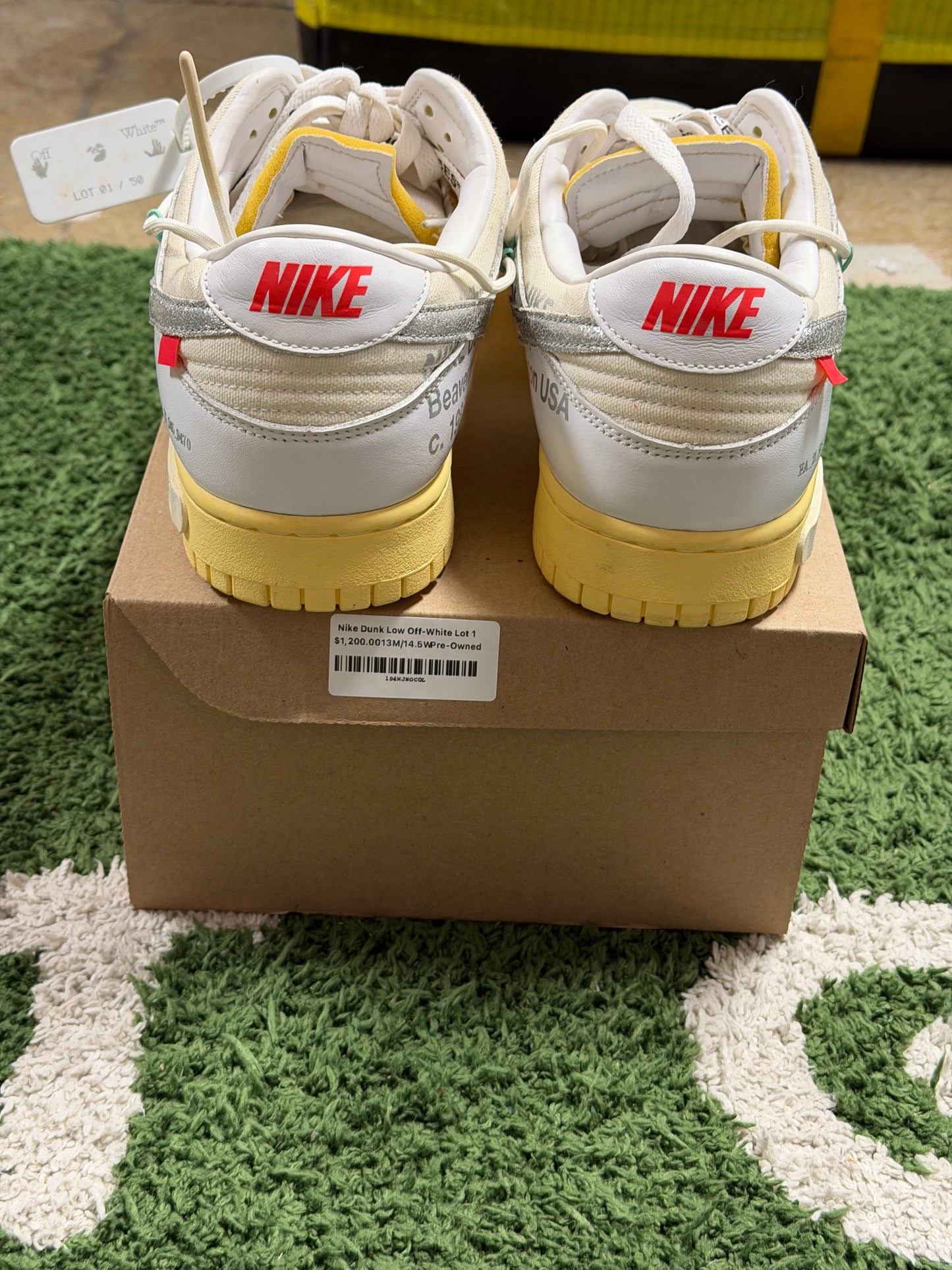 Nike Dunk Low Off-White Lot 1