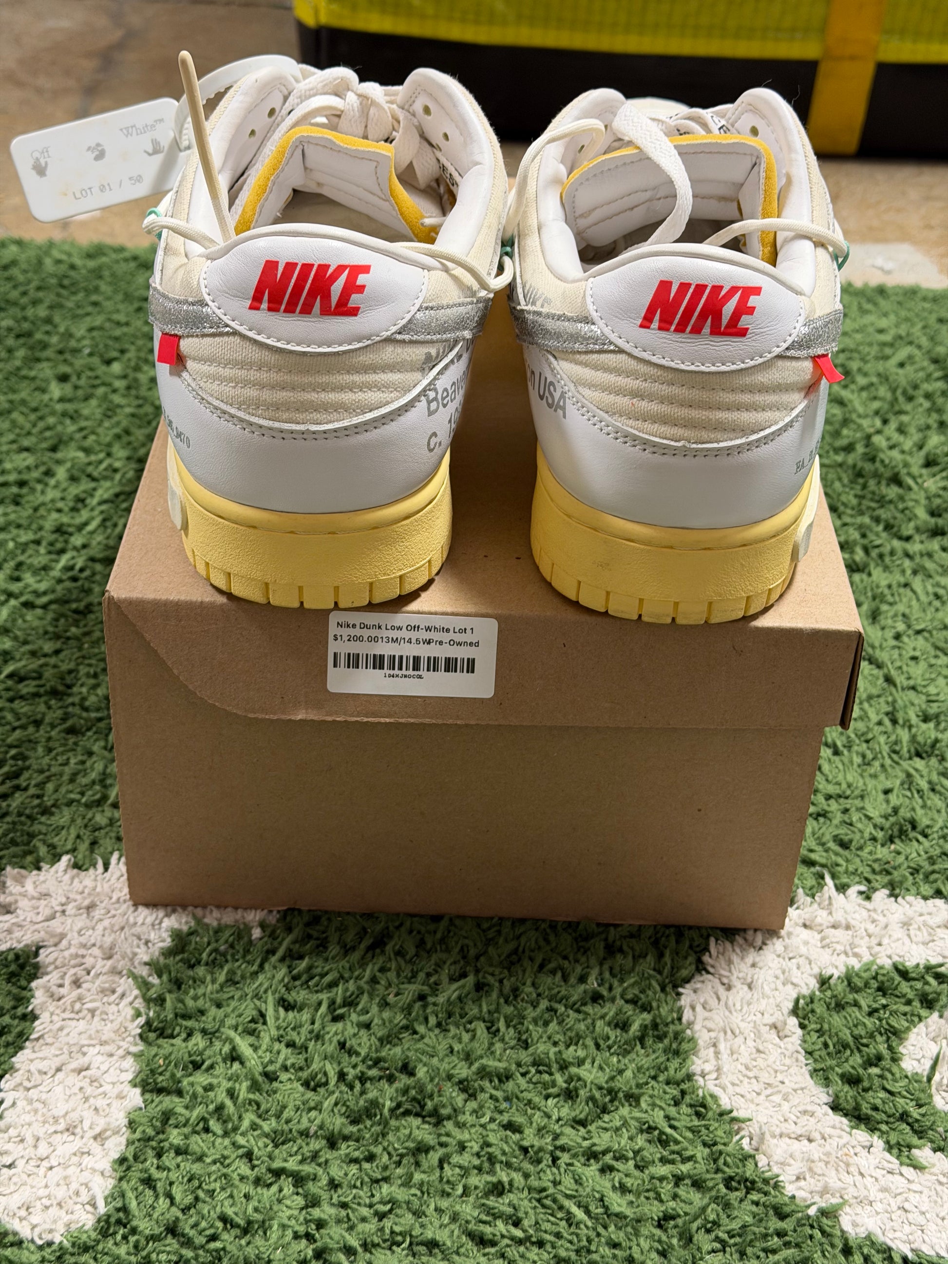 Nike Dunk Low Off-White Lot 1