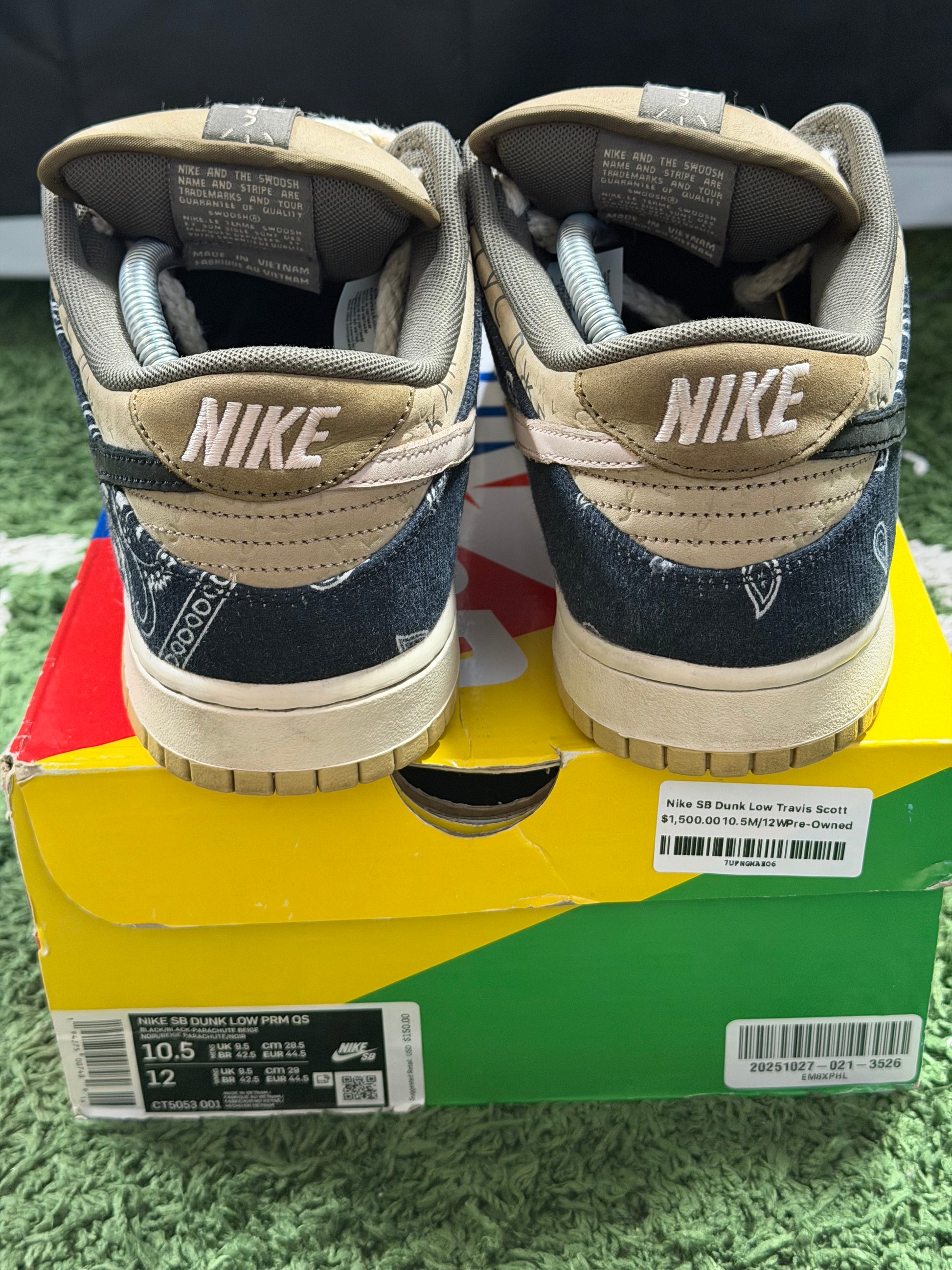Nike SB Dunk Low Travis Scott