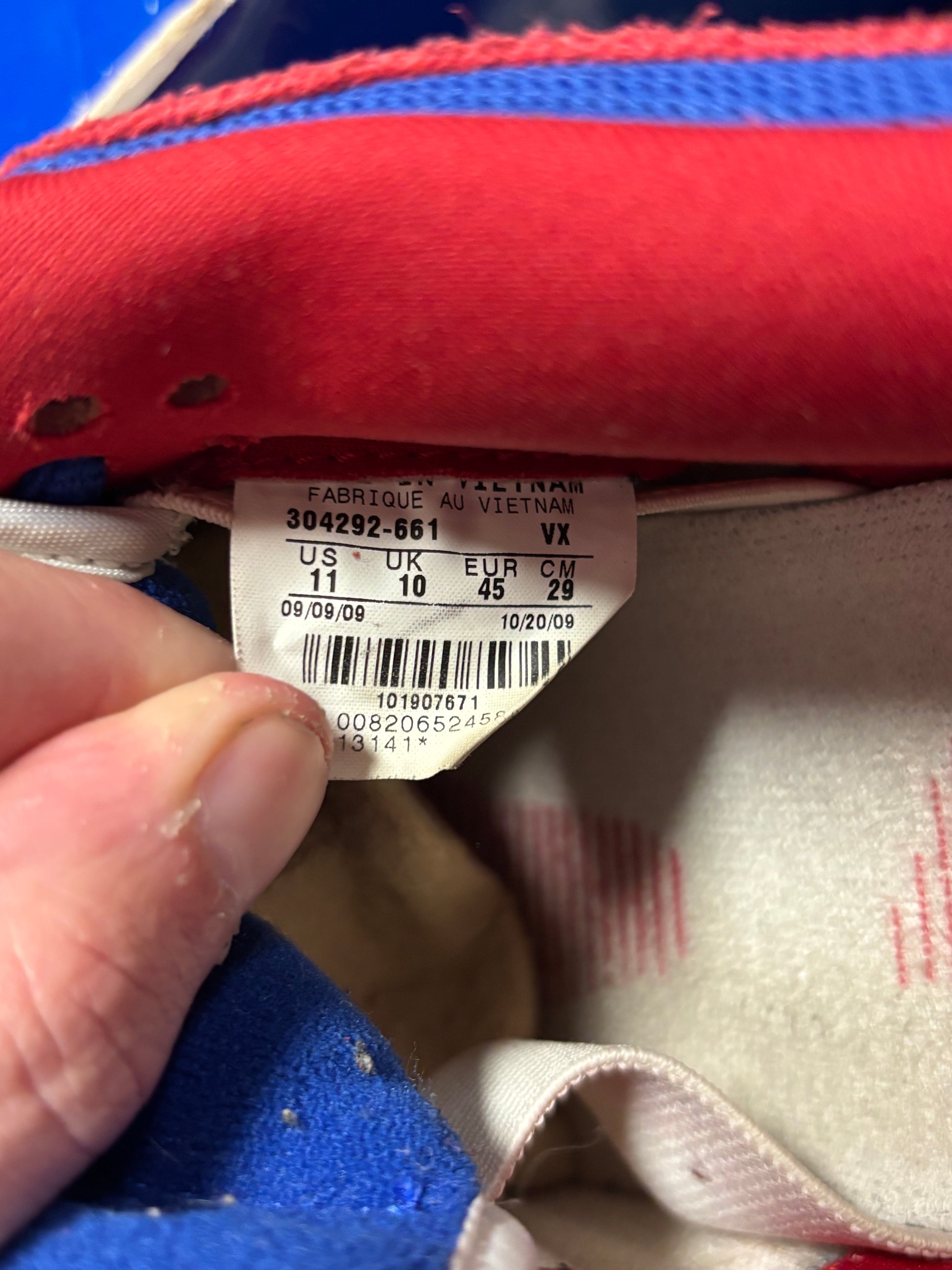 Nike Dunk Low Pro Sb Red/Royal