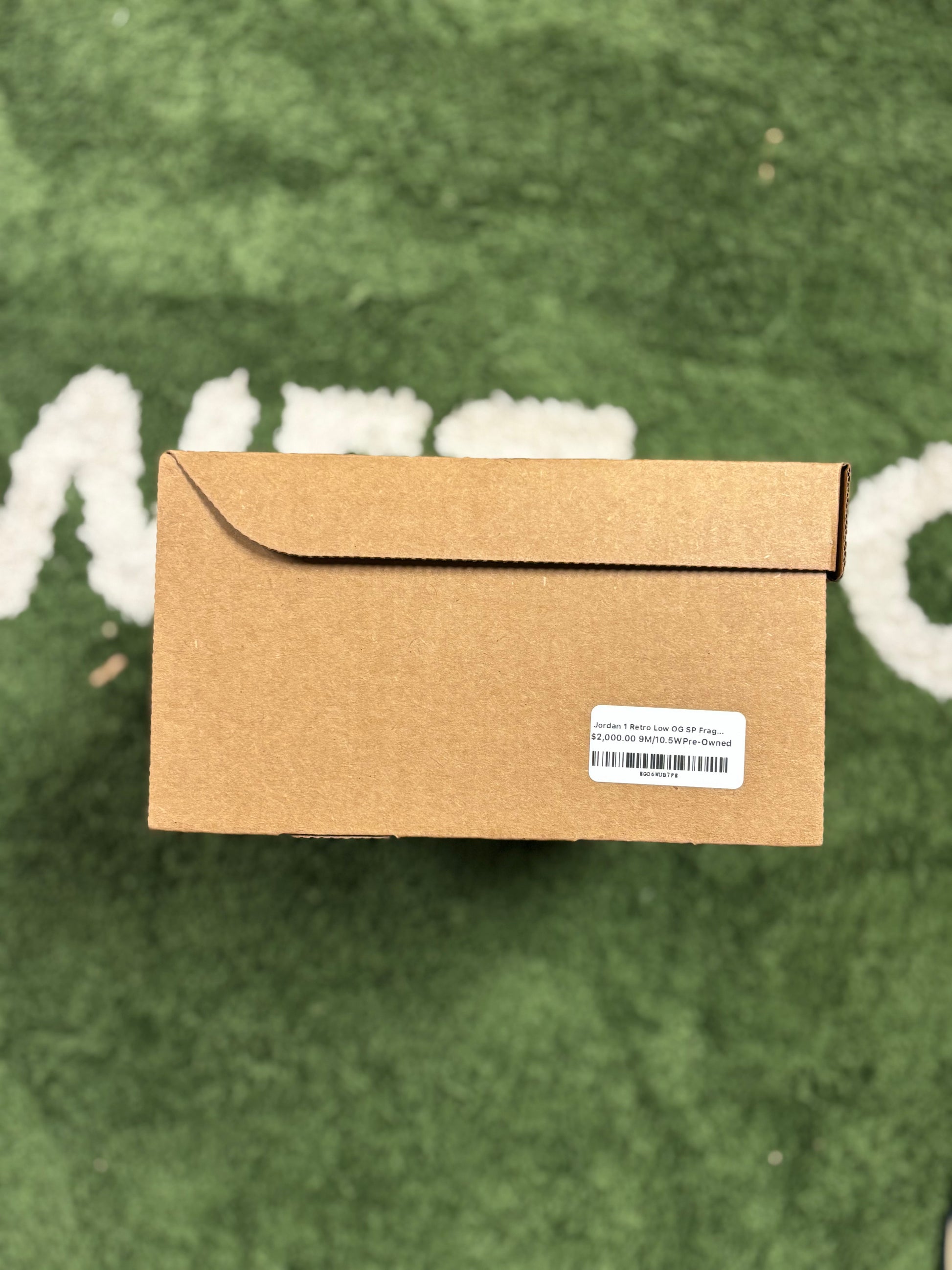 Jordan 1 Retro Low OG SP Fragment x Travis Scott Sail Military Blue (Sample)