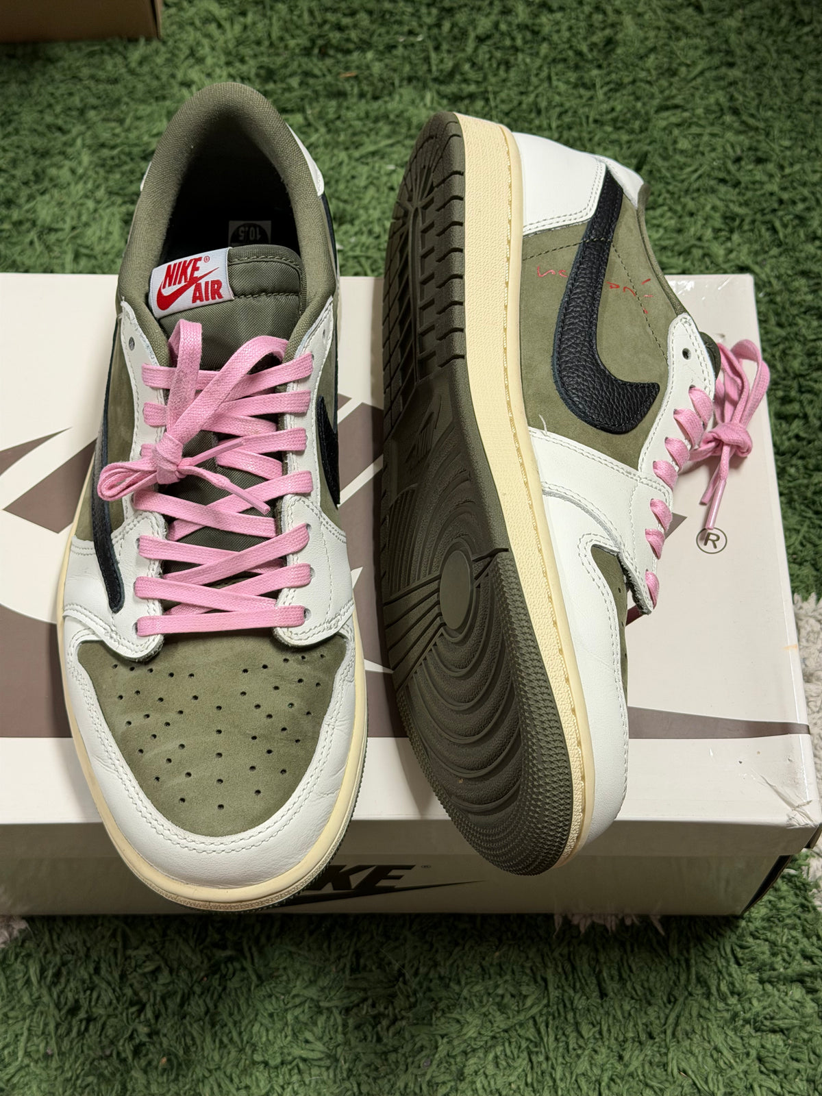 Jordan 1 Retro Low OG SP Travis Scott Medium Olive