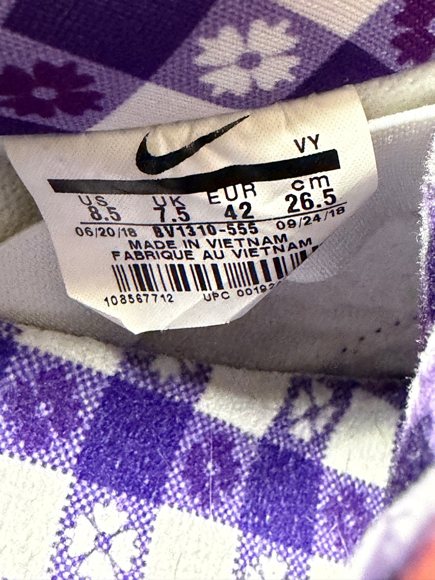 Nike SB Dunk Low Concepts Purple Lobster