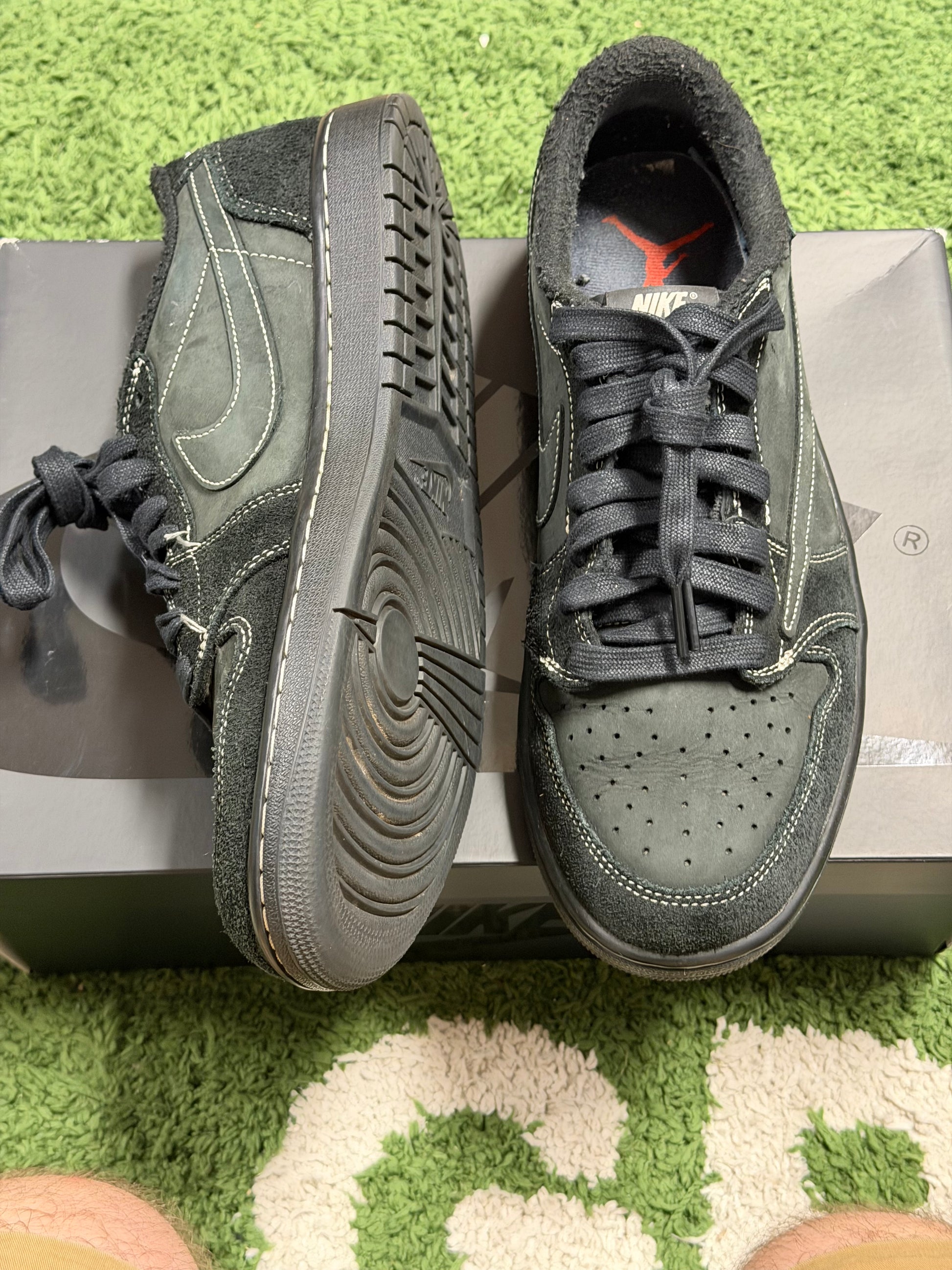 Jordan 1 Retro Low OG SP Travis Scott Black Phantom
