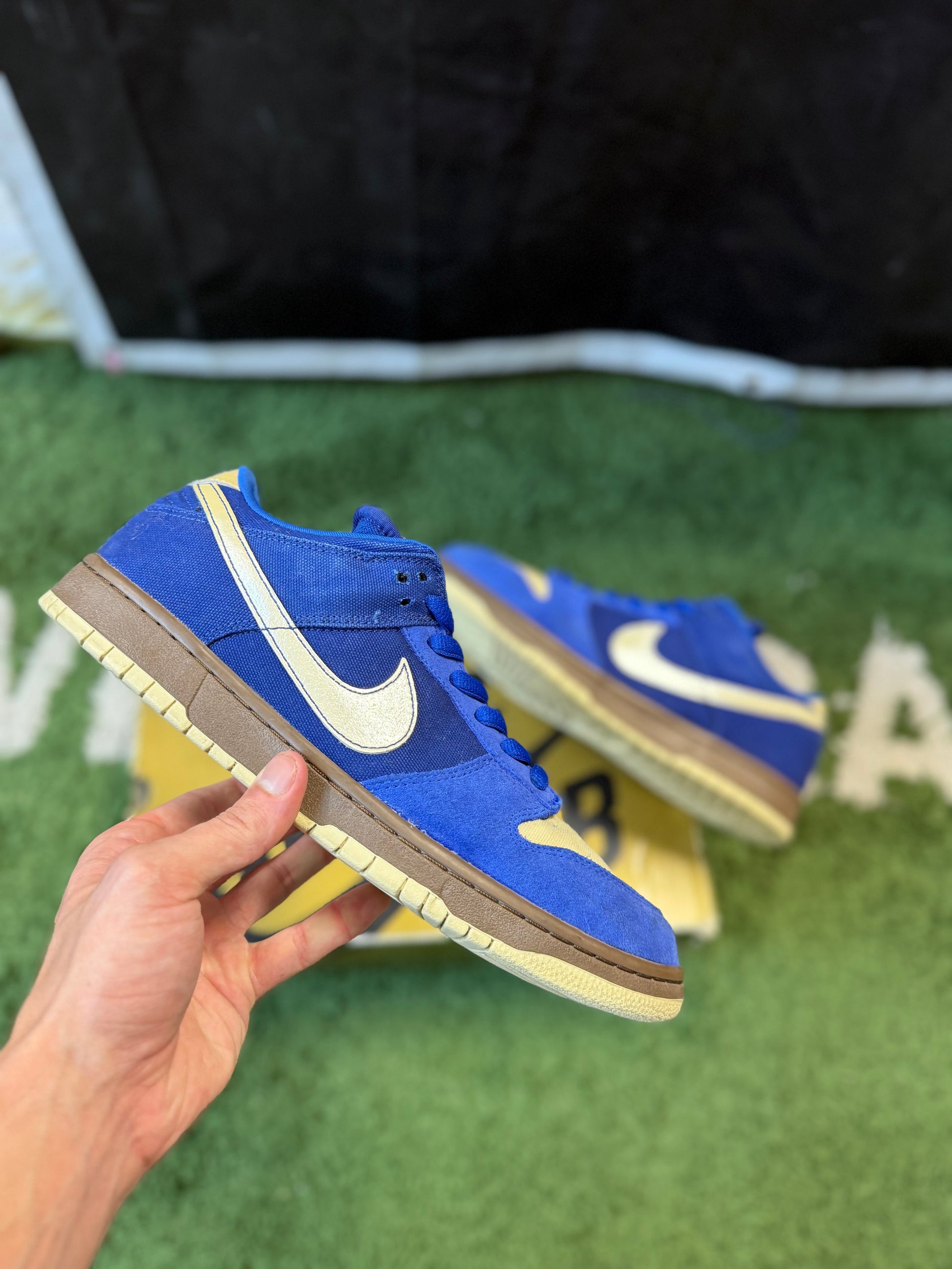 Nike SB Dunk Low Gold Rail