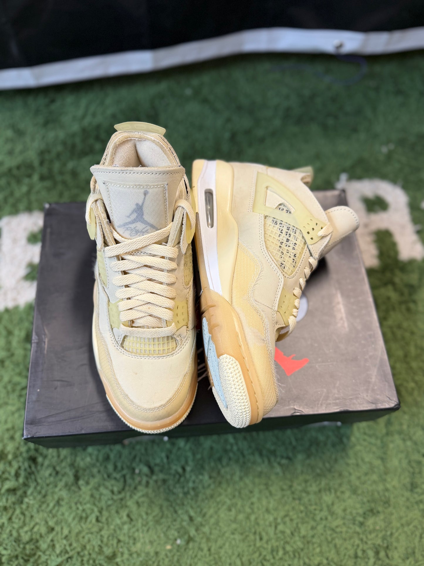 Jordan 4 Retro Off-White Sail (Women's)