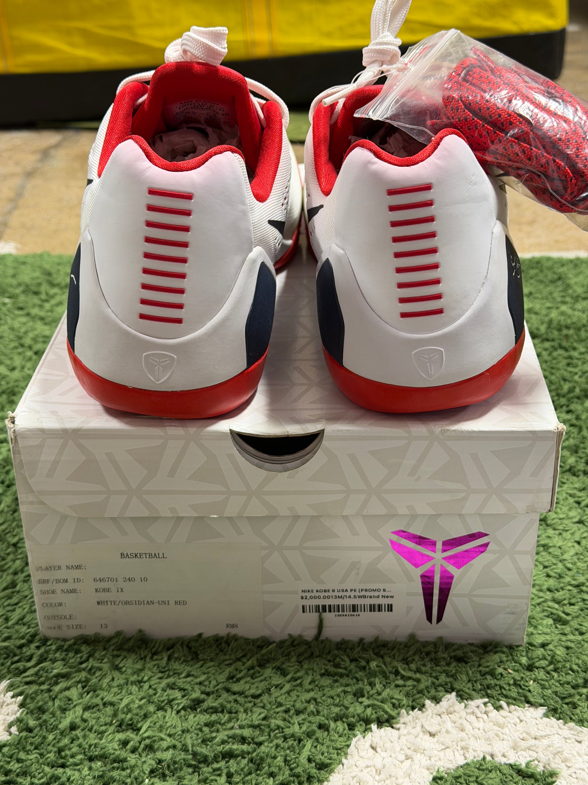 NIKE KOBE 9 USA PE (PROMO SAMPLE) (1 OF 1)
