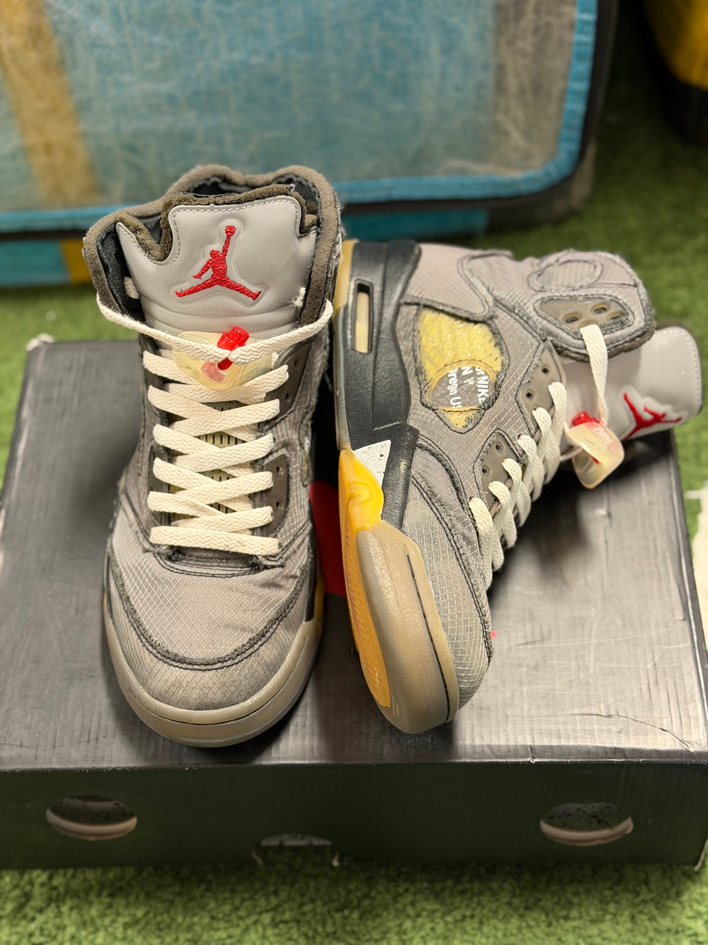 JORDAN 5 OFFWHITE MUSLIN