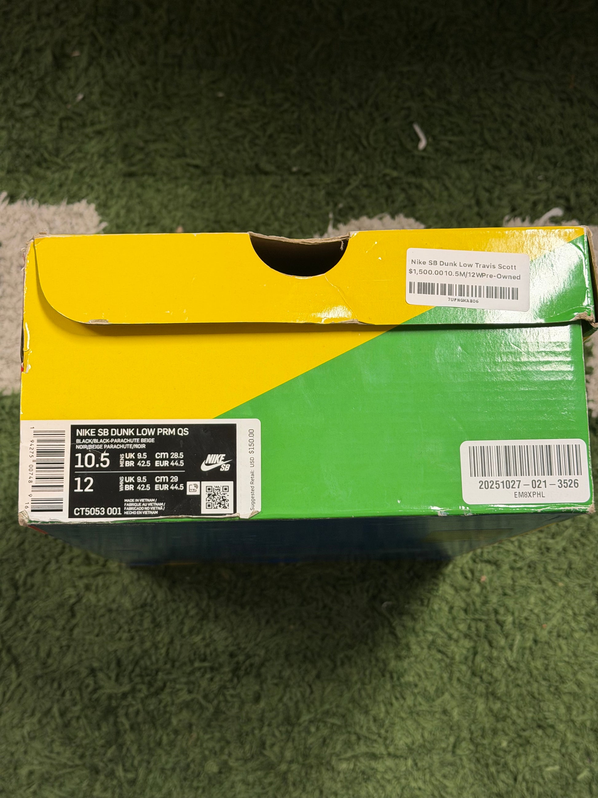 Nike SB Dunk Low Travis Scott