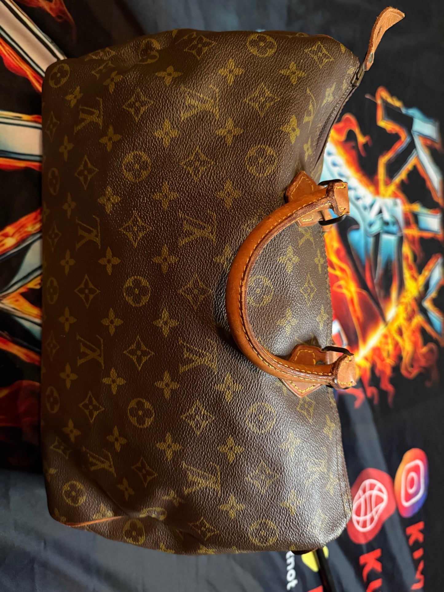 Louis Vuitton Speedy Monogram 25 Brown