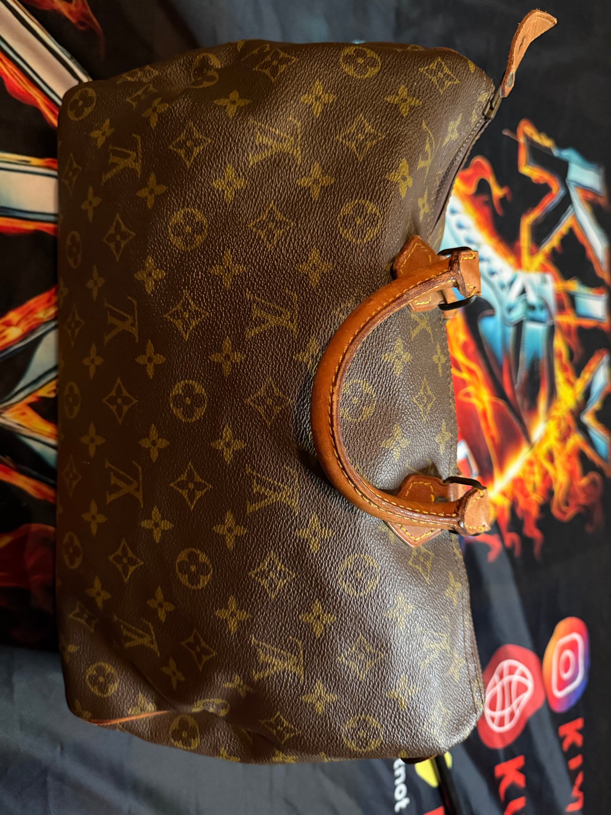 Louis Vuitton Speedy Monogram 25 Brown