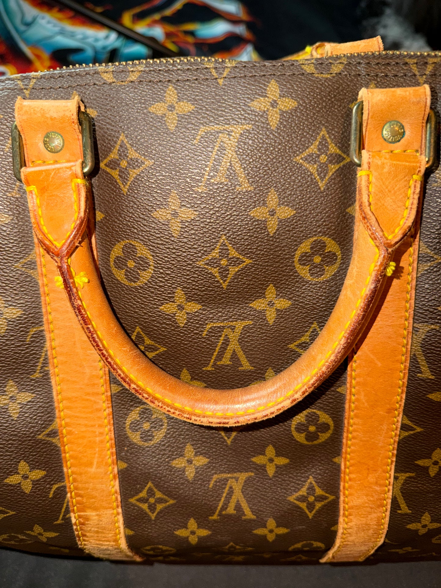 LOUIS VUITTION BANDOLERE 50 MONOGRAM BROWN