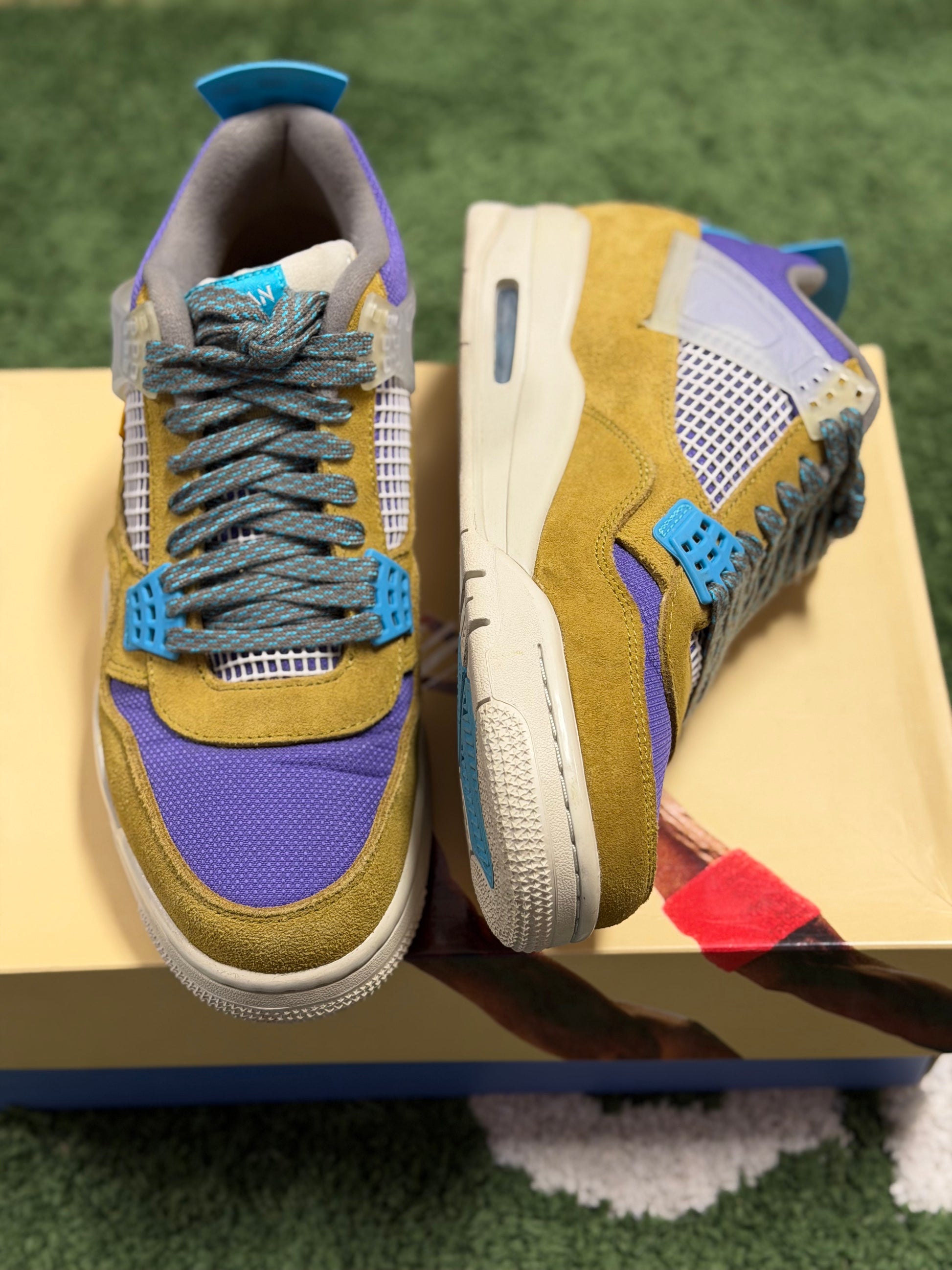 Jordan 4 Retro SP 30th Anniversary Union Desert Moss