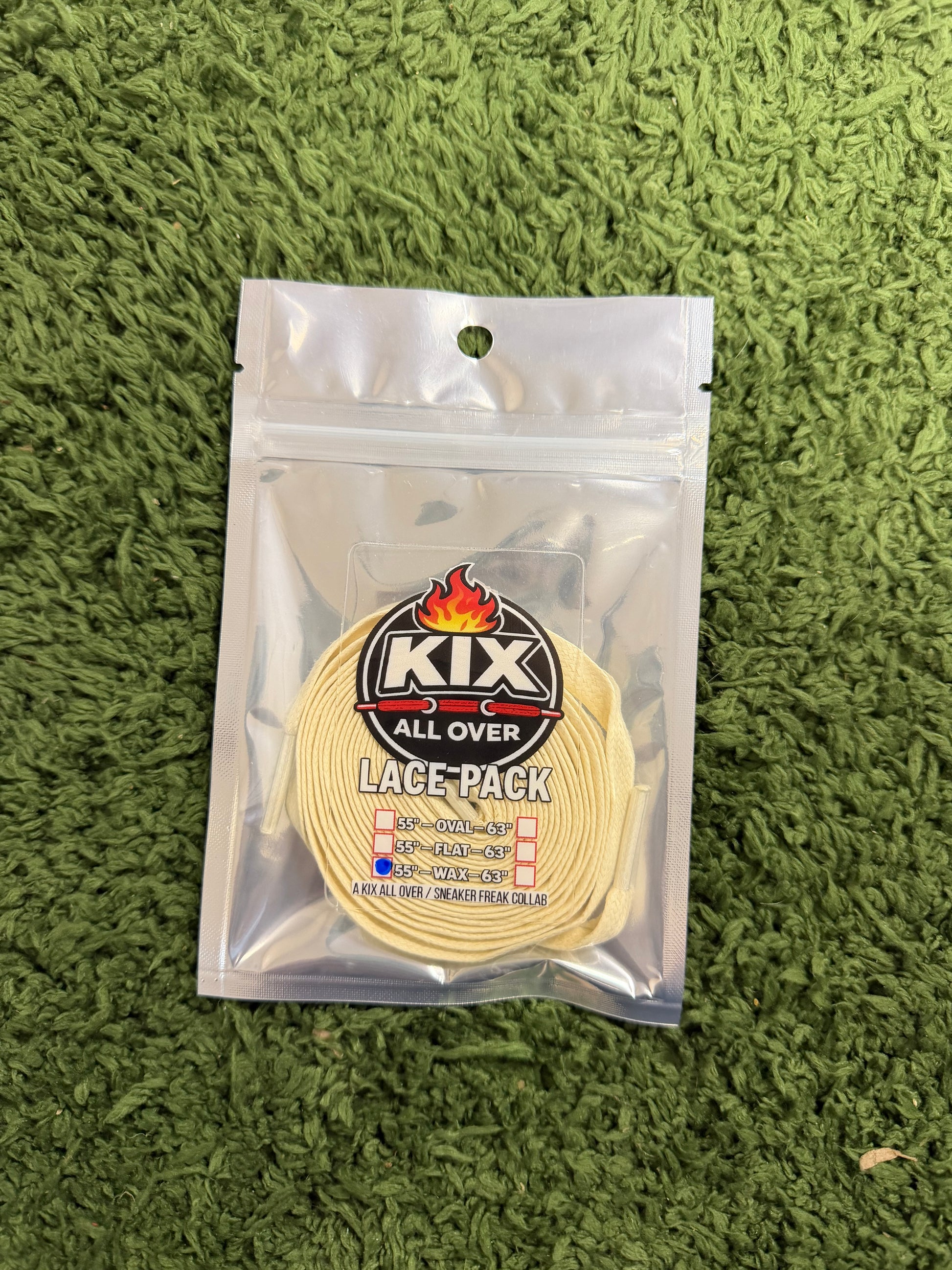 SINGLE LACE PACKS FRAG CREAM 55" WAX LACES