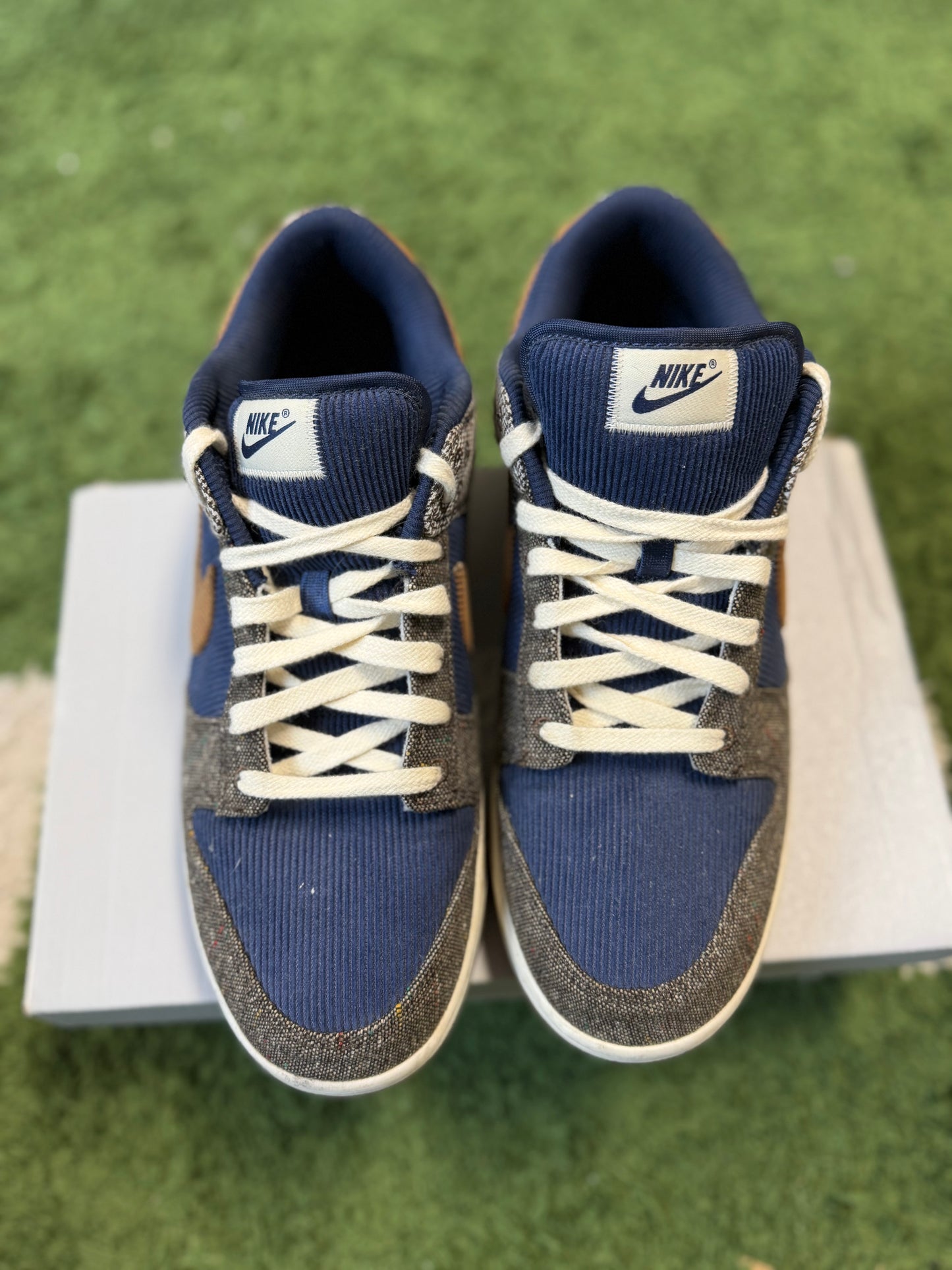 Nike Dunk Low Tweed Midnight Navy Corduroy