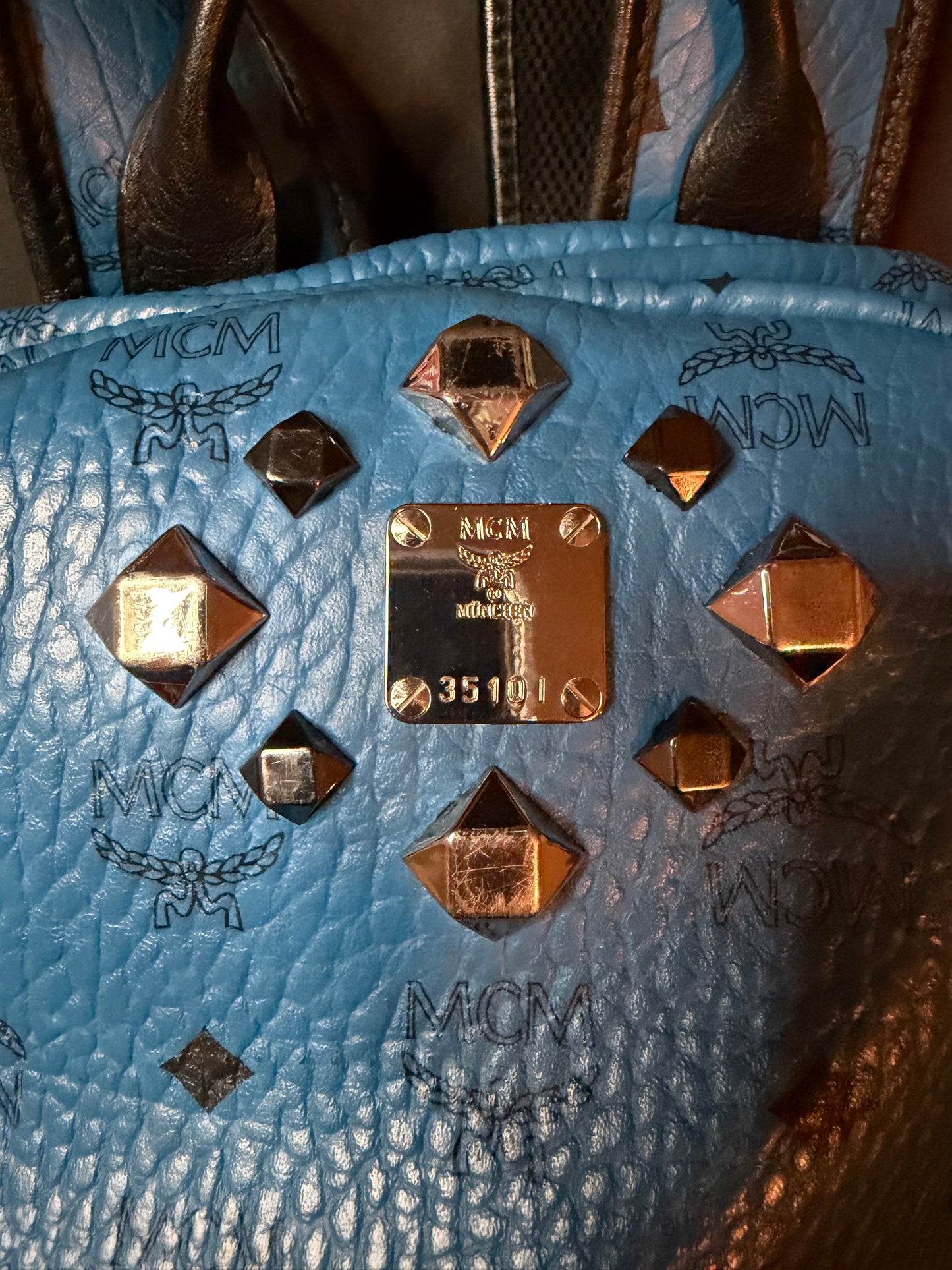 MCM STARK BACKPACK STUDDED