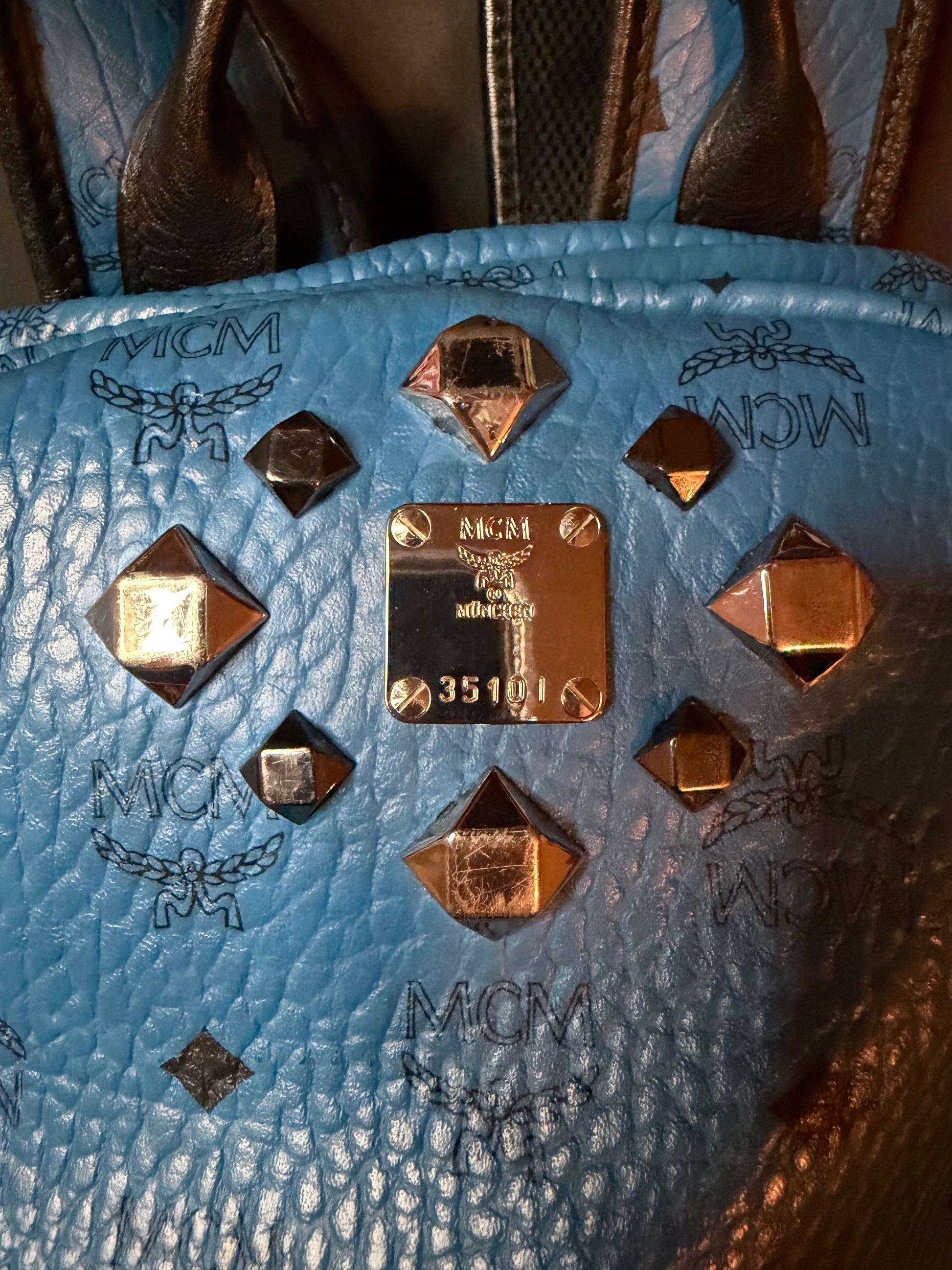 MCM STARK BACKPACK STUDDED