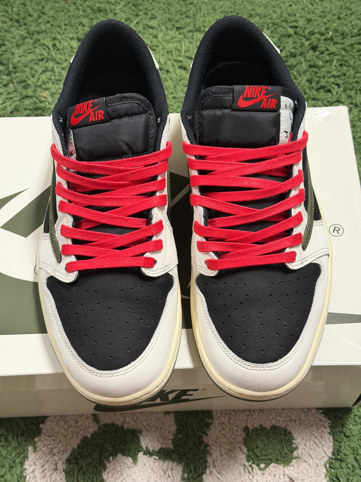 Jordan 1 Retro Low OG SP Travis Scott Olive (Women's)