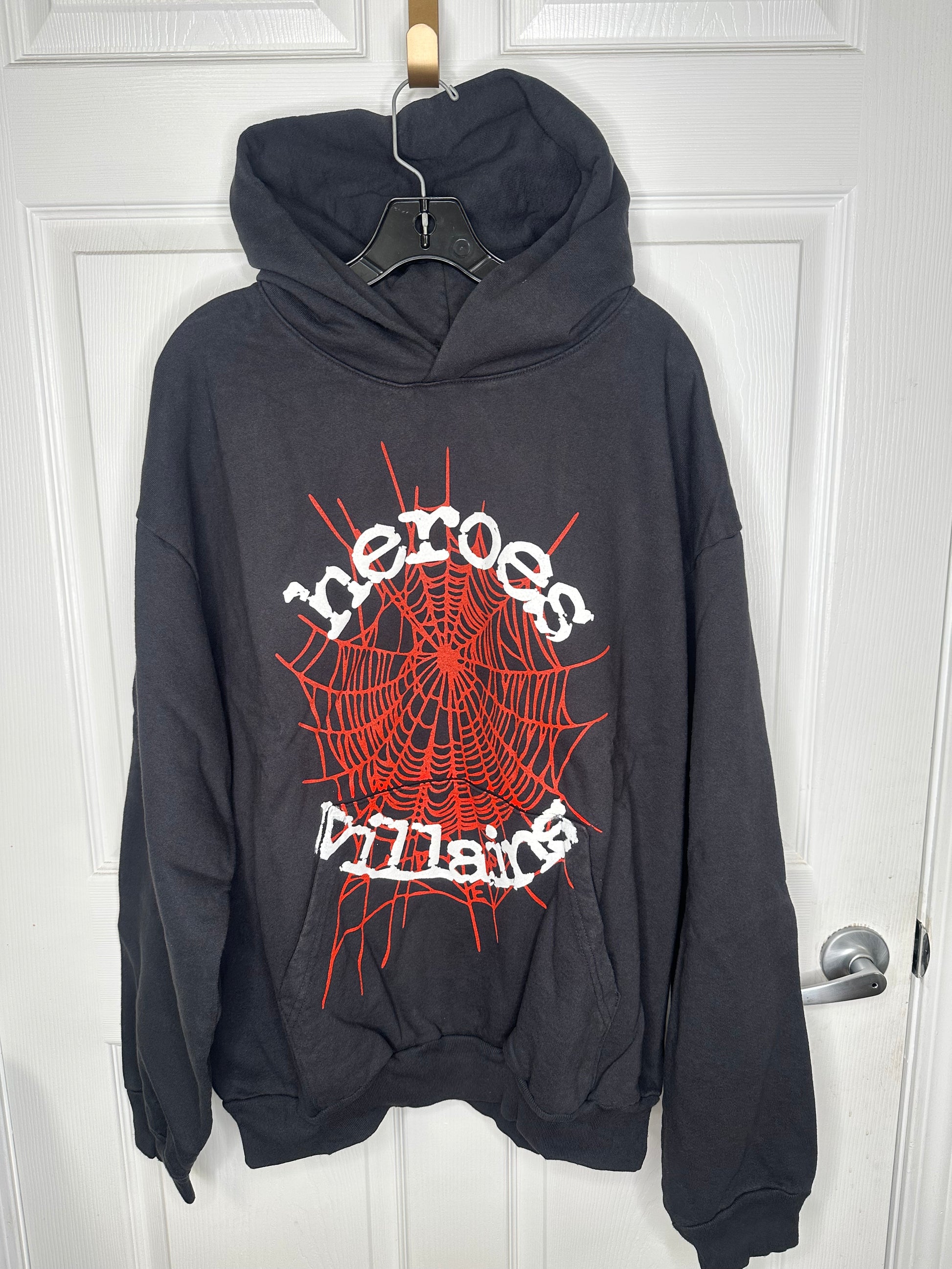 SP5DER X METRO BOOMIN HOODIE RED/BLACK/WHITE