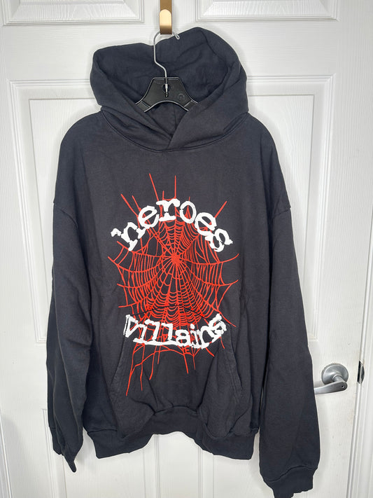 SP5DER X METRO BOOMIN HOODIE RED/BLACK/WHITE