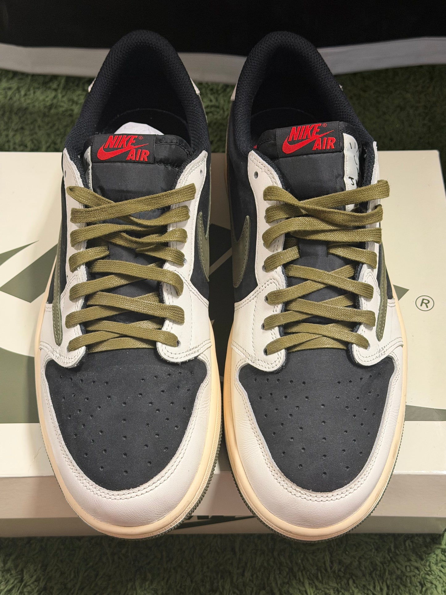 Jordan 1 Retro Low OG SP Travis Scott Olive (Women's)