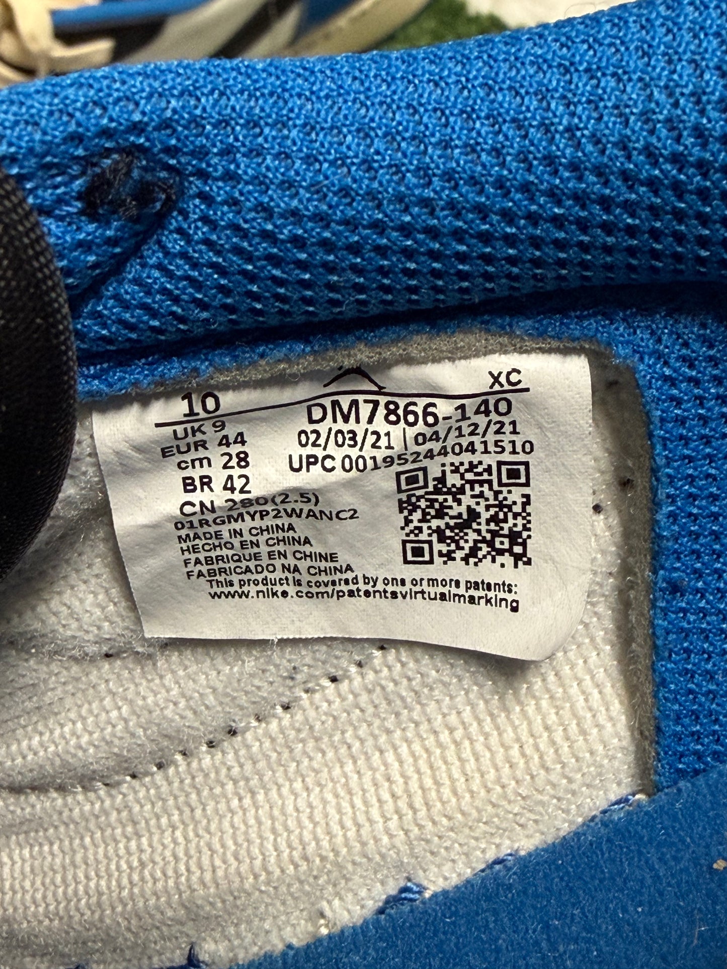 Jordan 1 Retro Low OG SP Fragment x Travis Scott