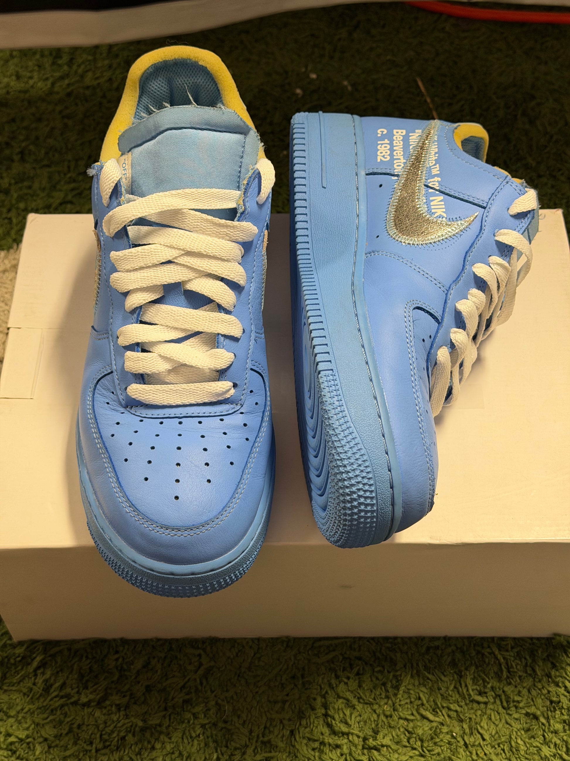 Nike Air Force 1 Low Off-White MCA University Blue