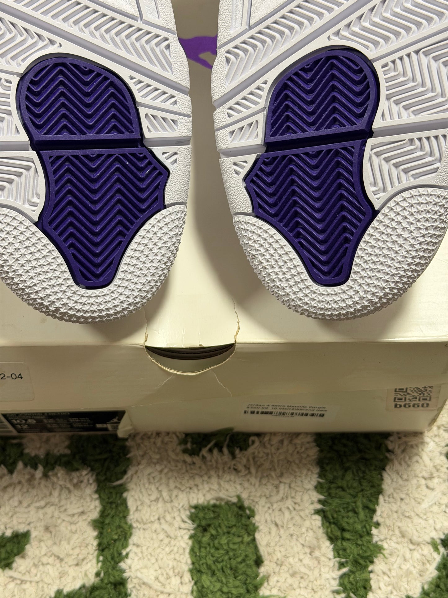 Jordan 4 Retro Metallic Purple